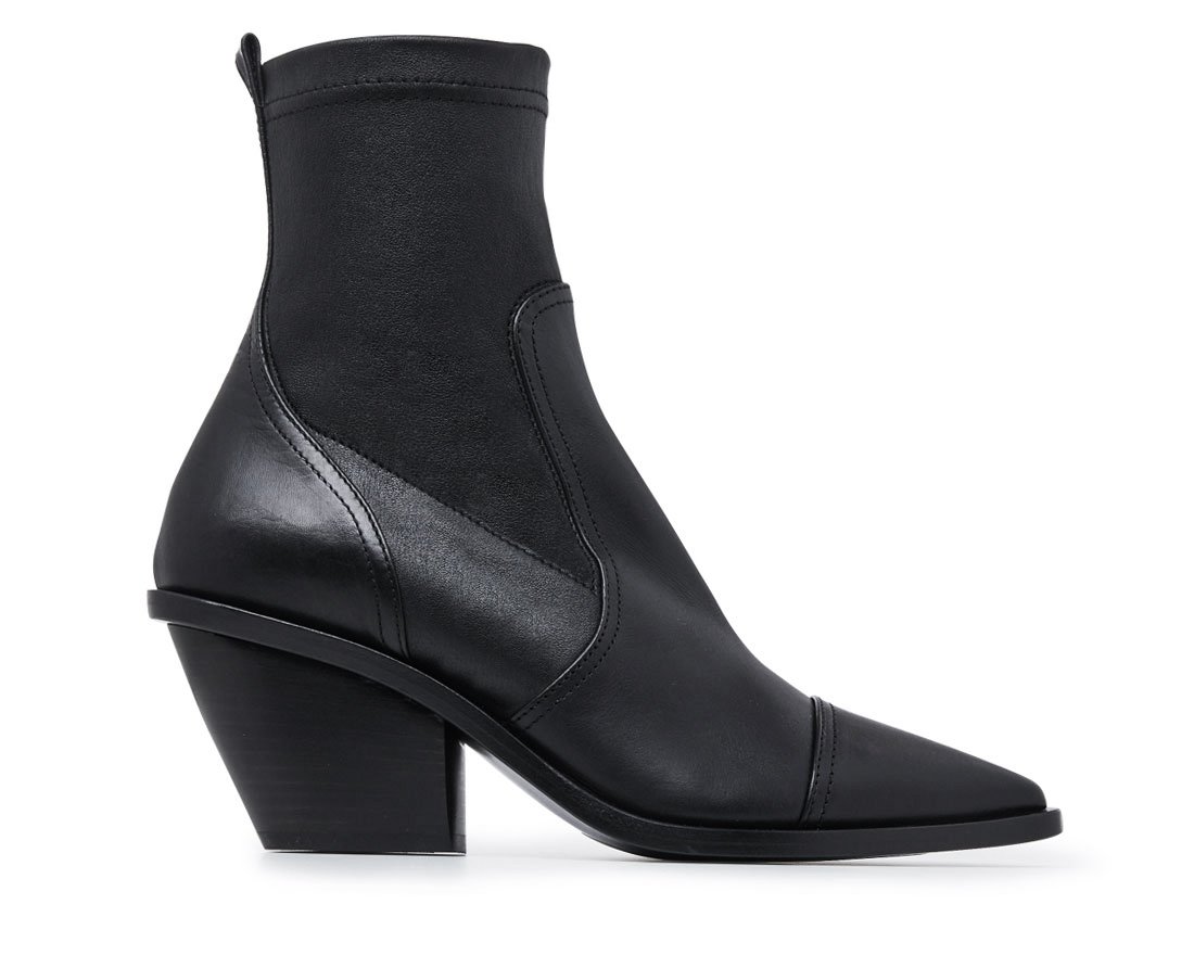 Кожаные ботильоны - Main image