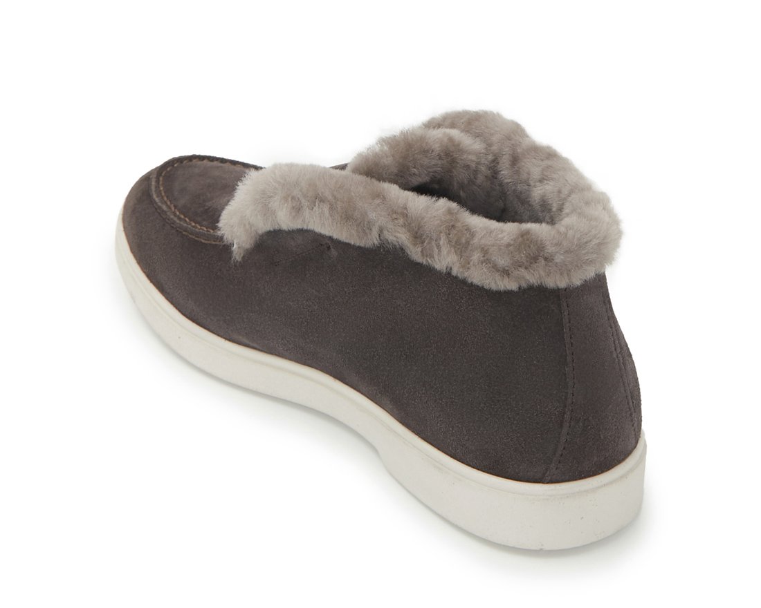 Зимние коричневые замшевые полуботинки - Image 3 of 5