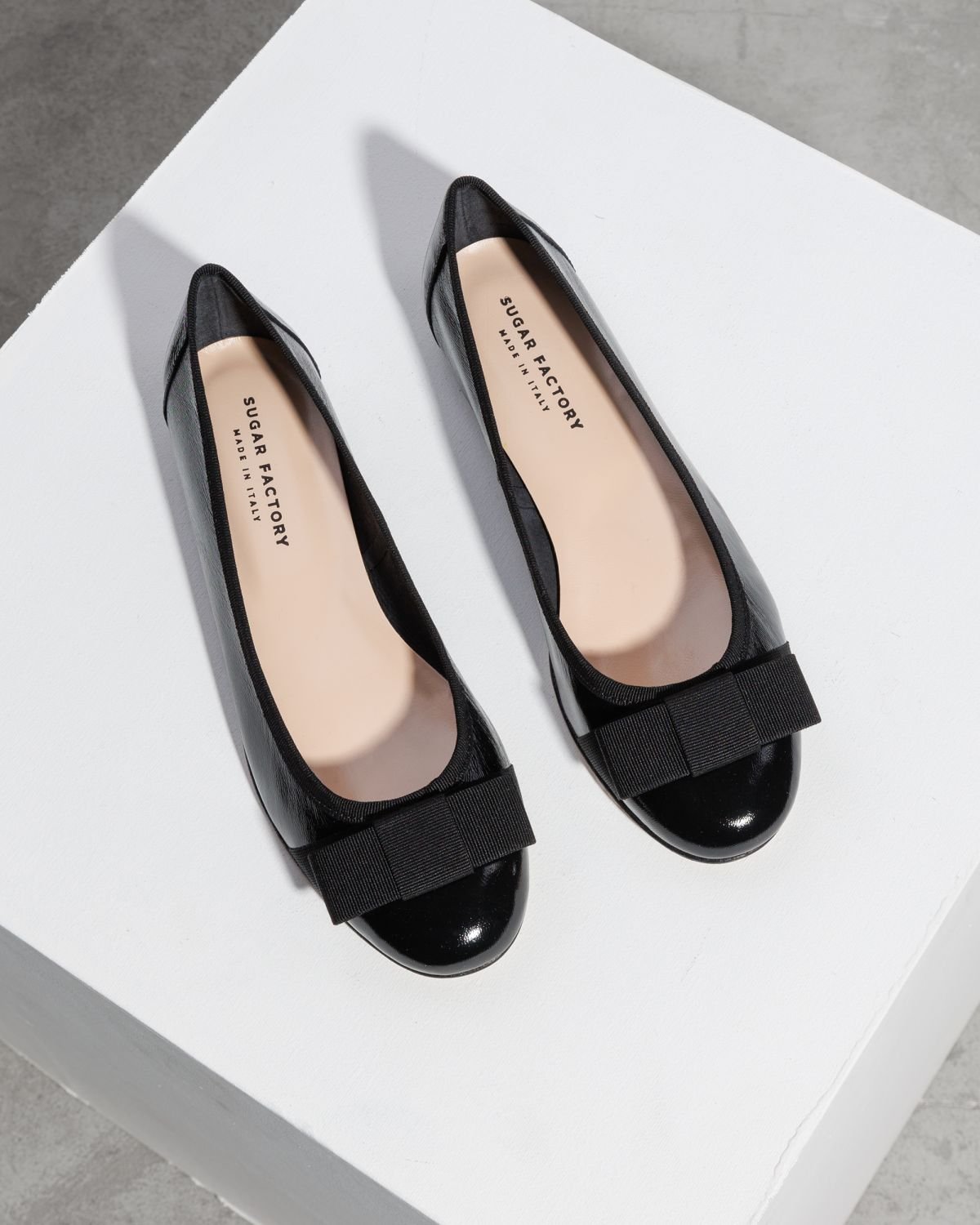 Черные кожаные балетки - Image 2 of 4