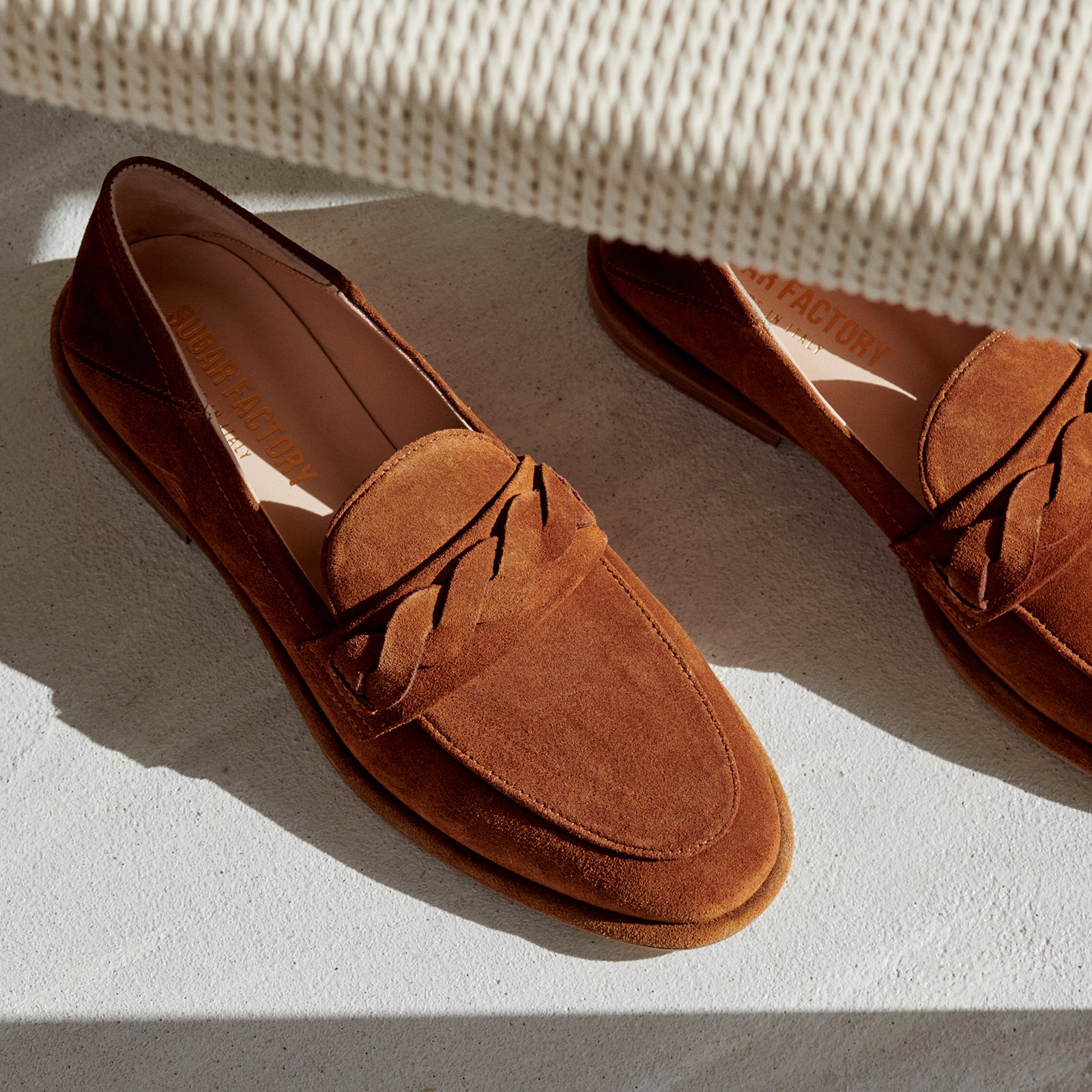 Коричневые замшевые лоферы - Image 5 of 5