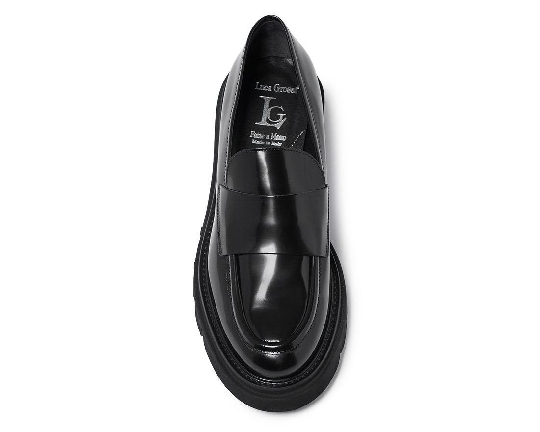 Черные кожаные лоферы - Image 4 of 4