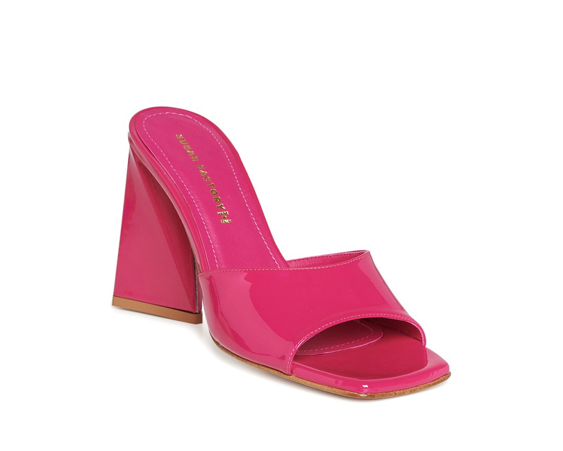 Розовые лаковые мюли - Image 2 of 5