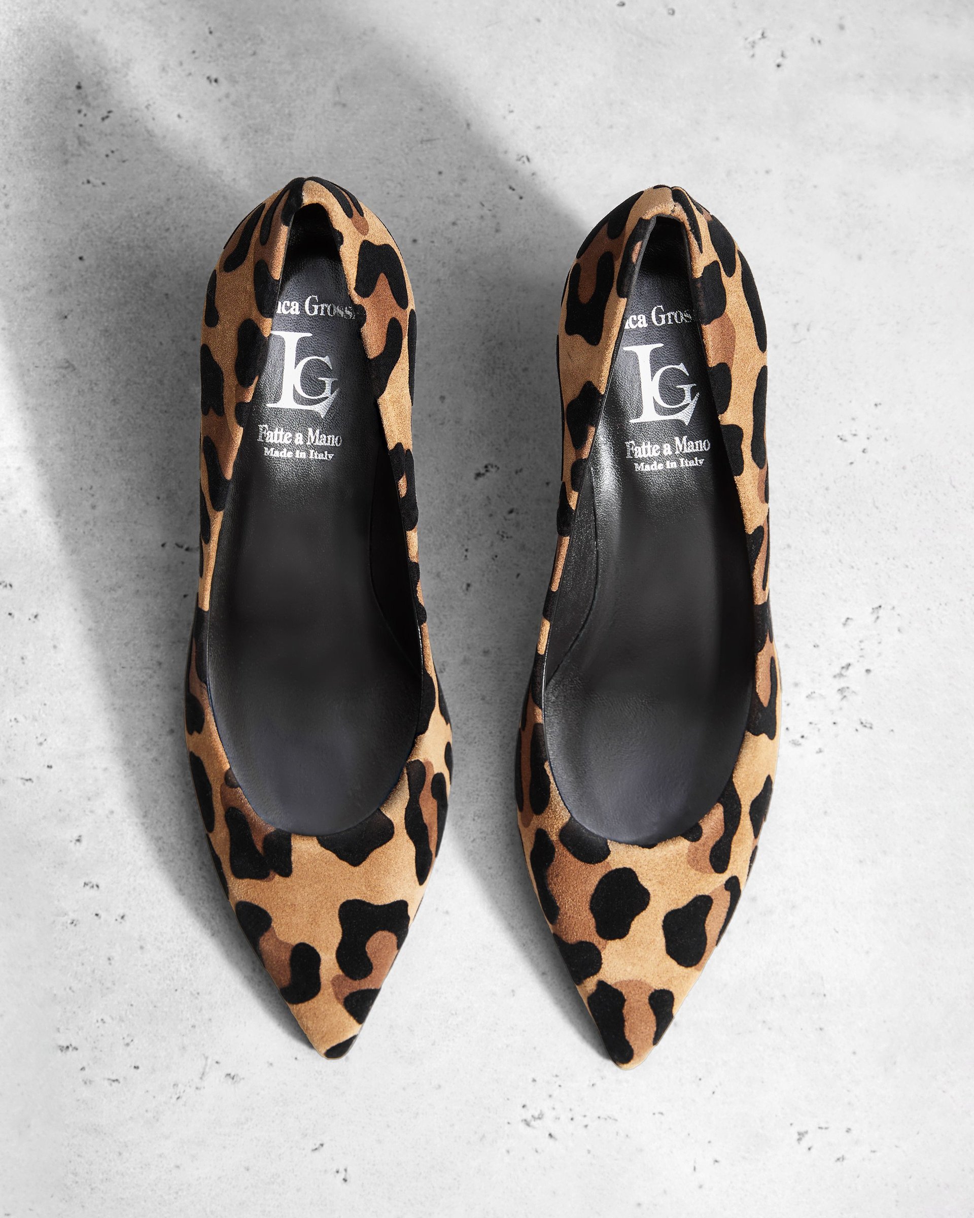 Леопардовые замшевые туфли - Image 2 of 7