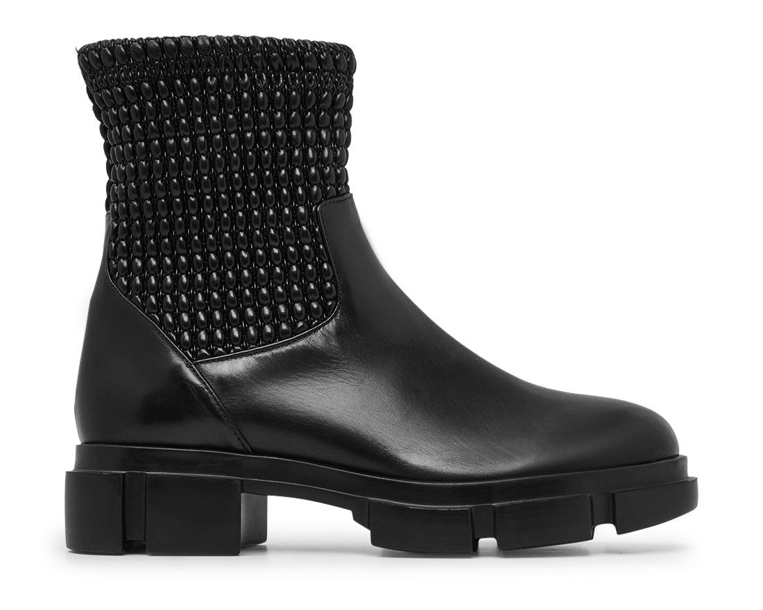 Чёрные кожаные ботинки - Main image