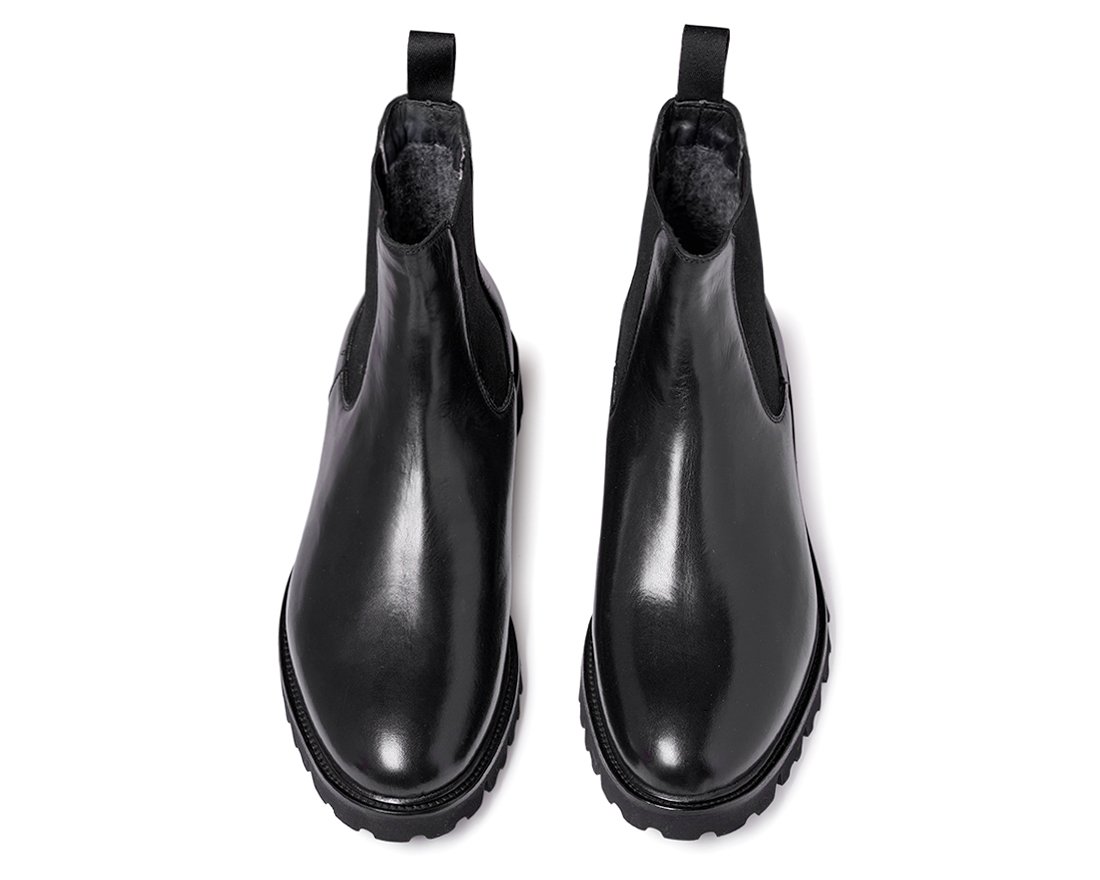 Мужские утепленные черные челси - Image 3 of 4