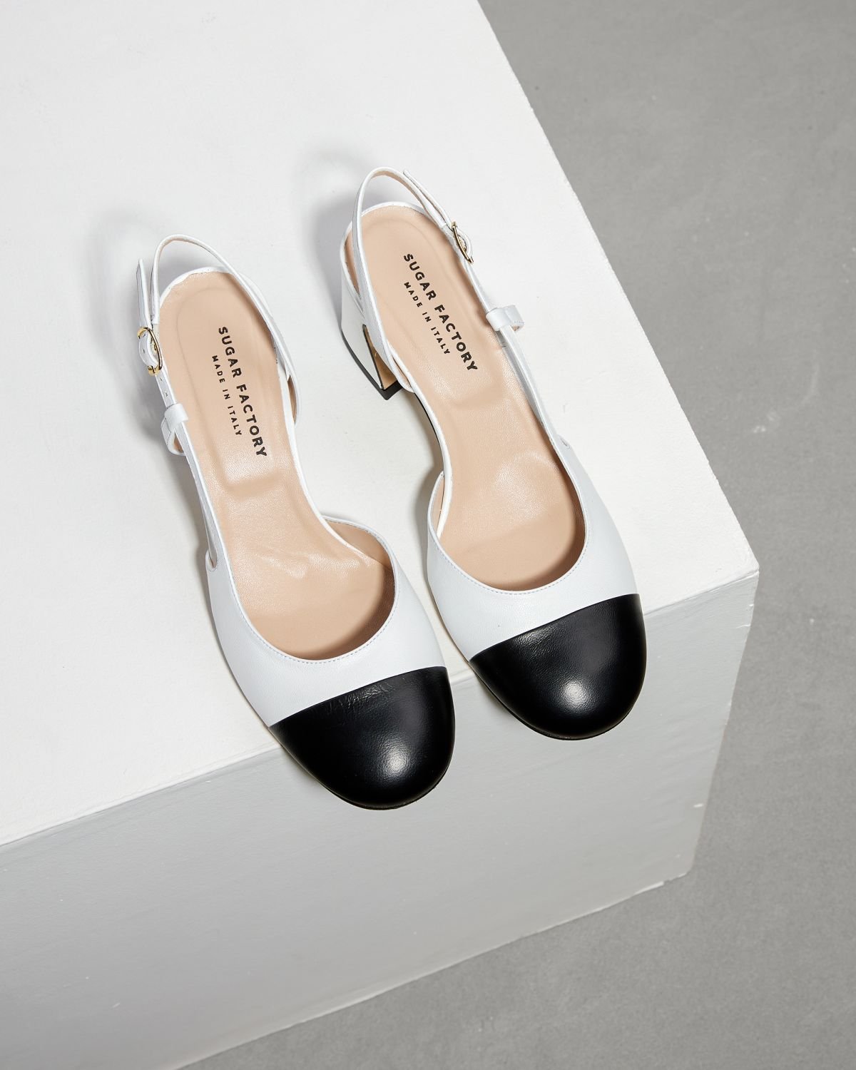 Белые кожаные туфли - Image 2 of 6