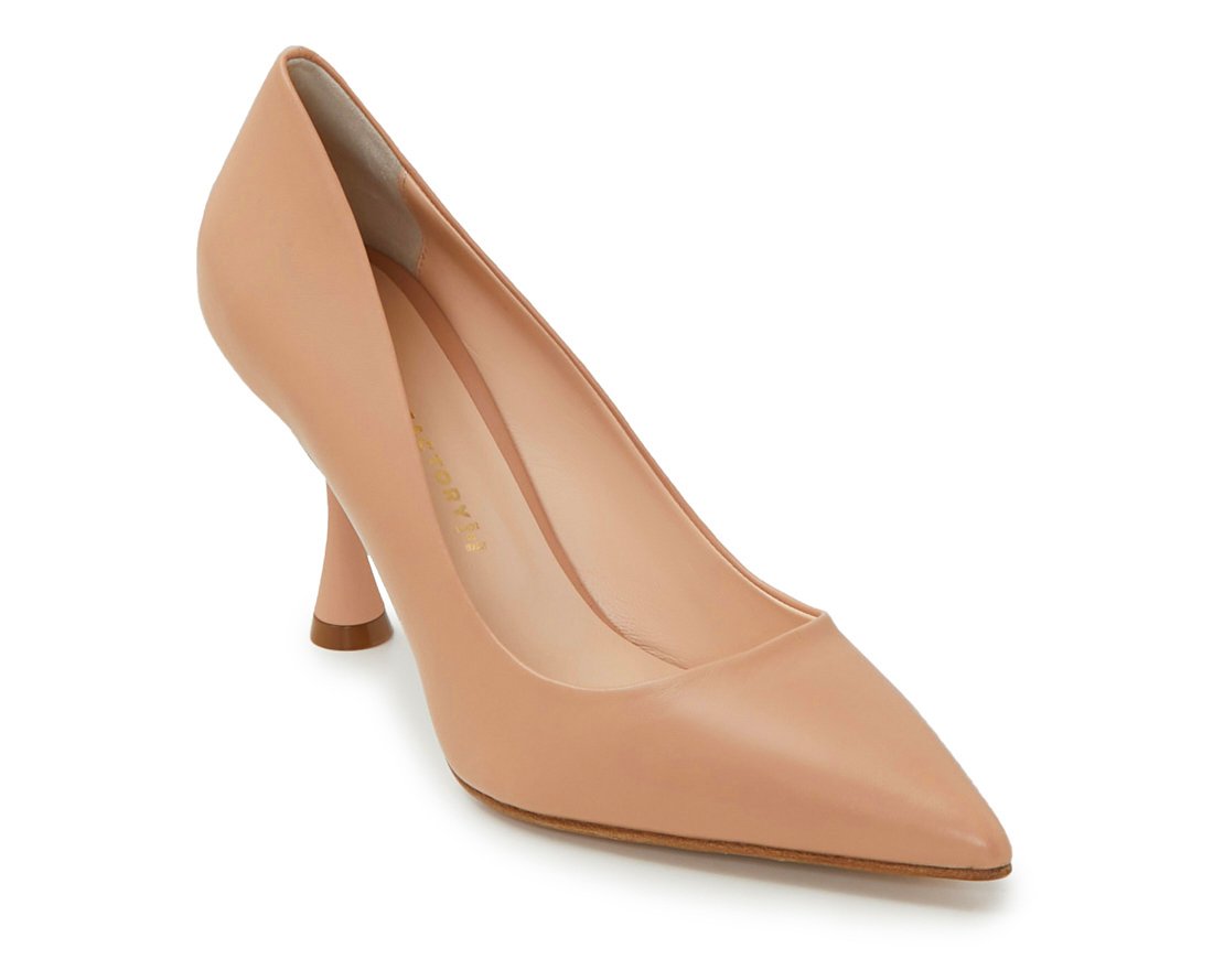 Бежевые кожаные туфли - Image 2 of 5