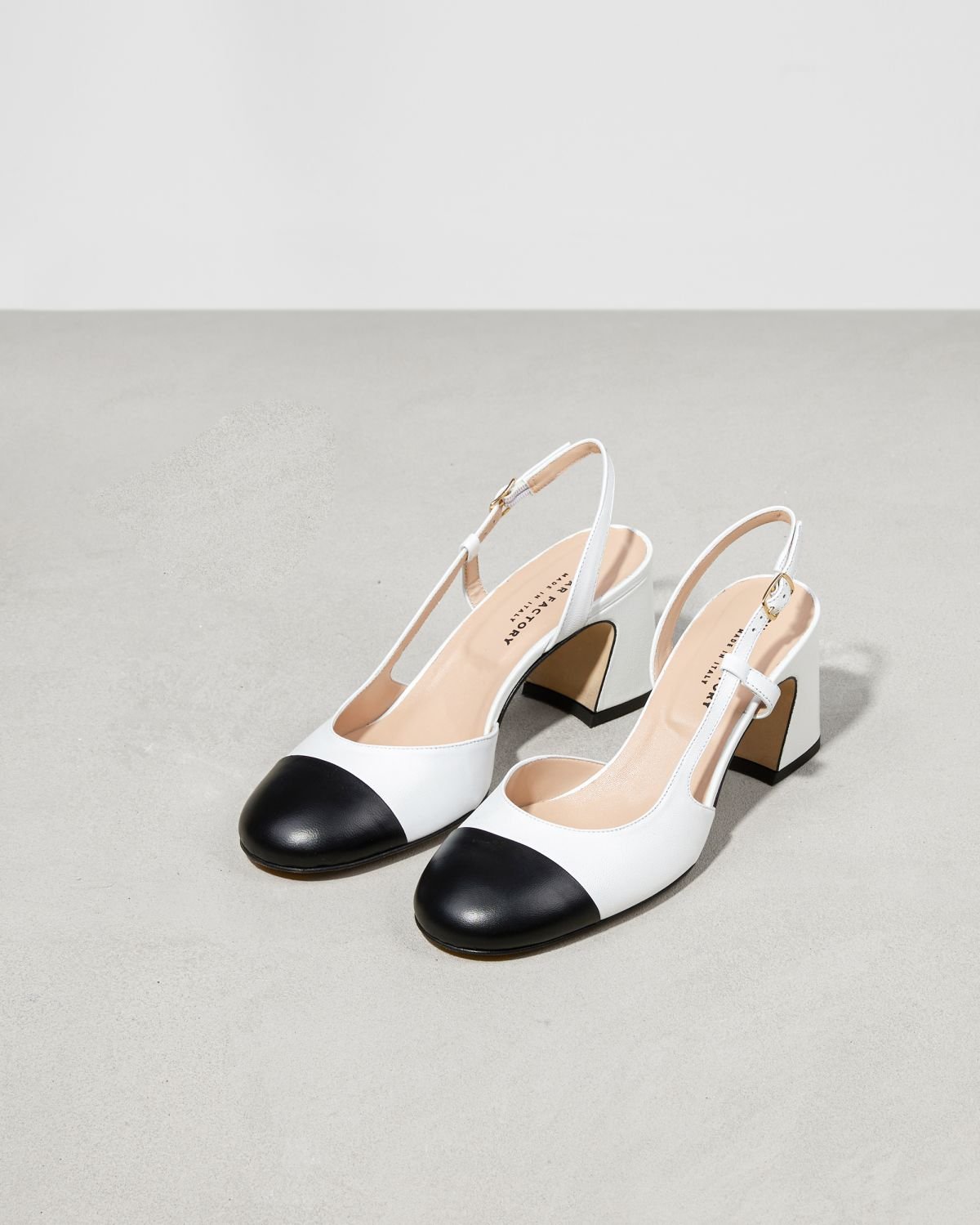 Белые кожаные туфли - Image 3 of 6