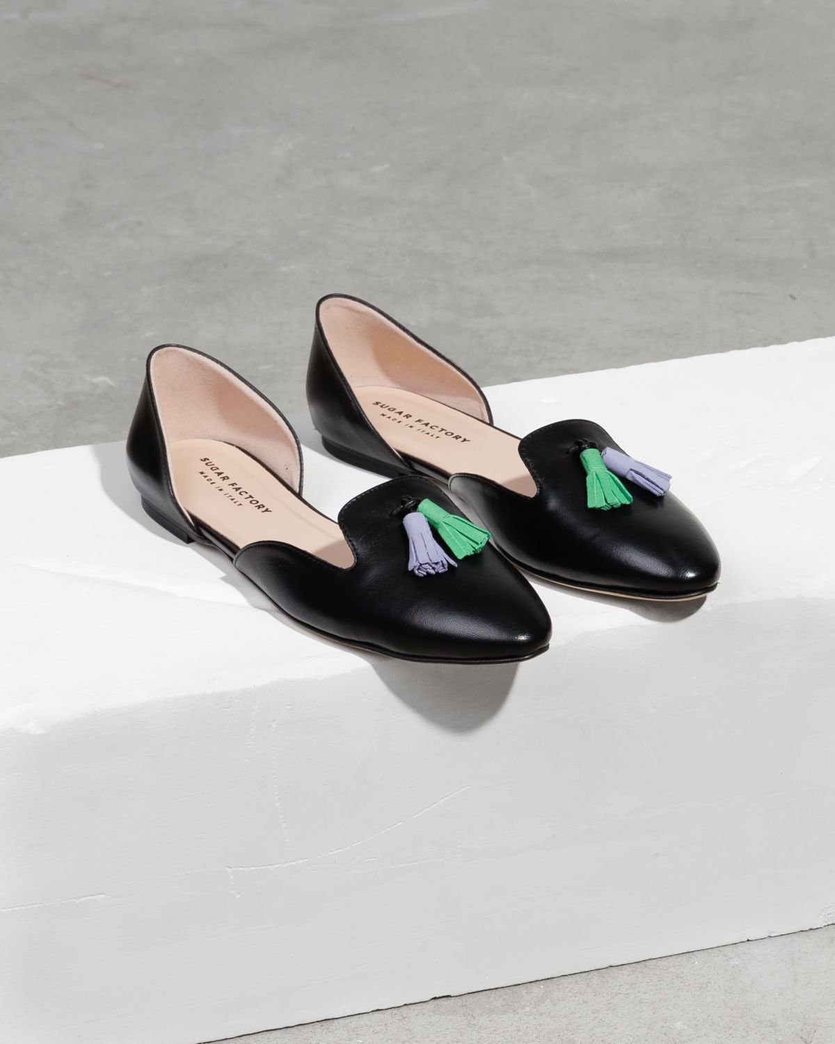 Черные кожаные балетки - Image 3 of 7