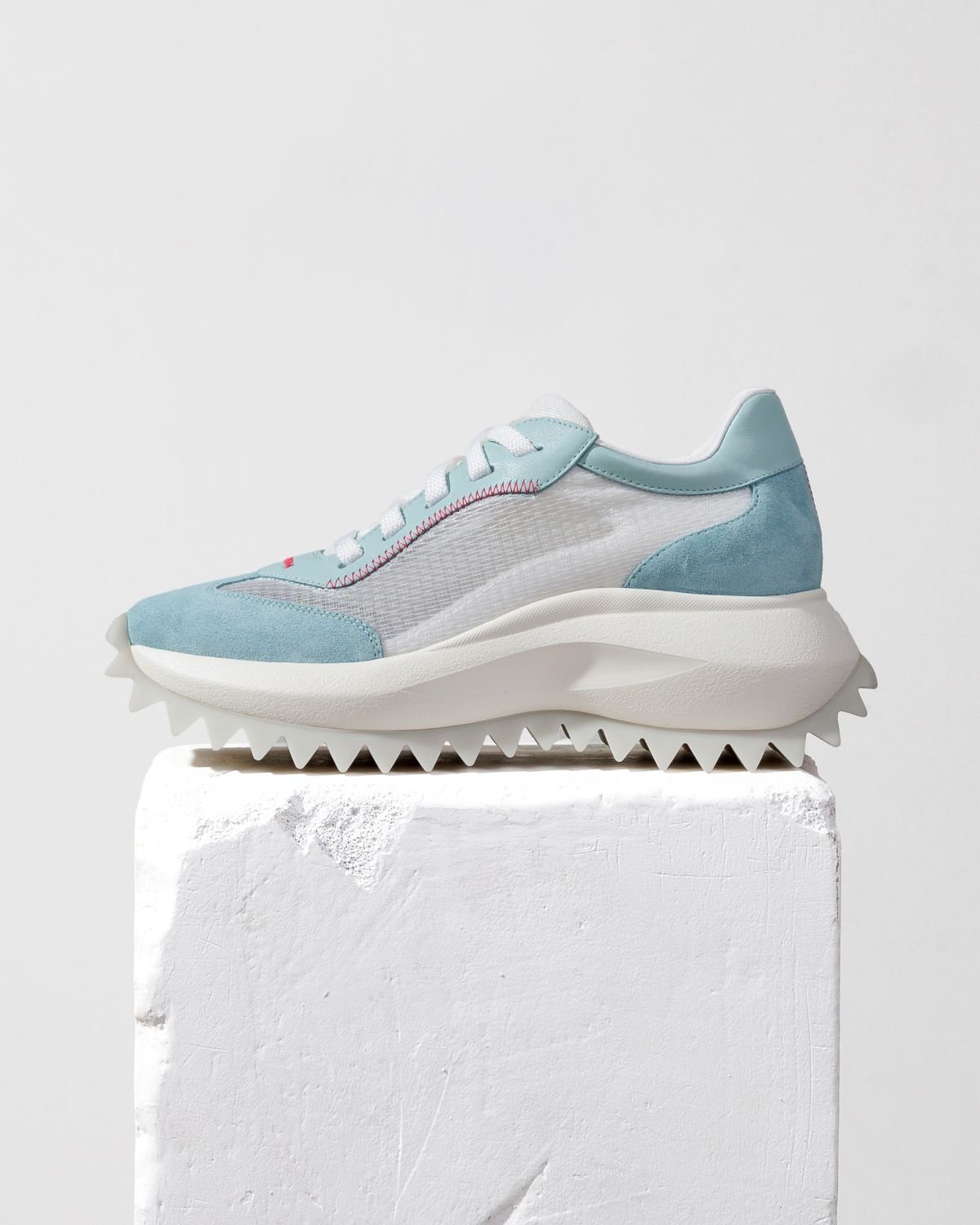 Бирюзовые текстильные кеды - Main image