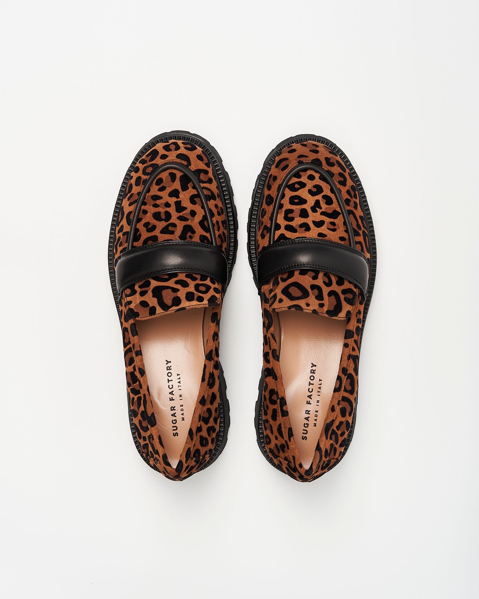 Леопардовые замшевые лоферы - Image 2 of 5