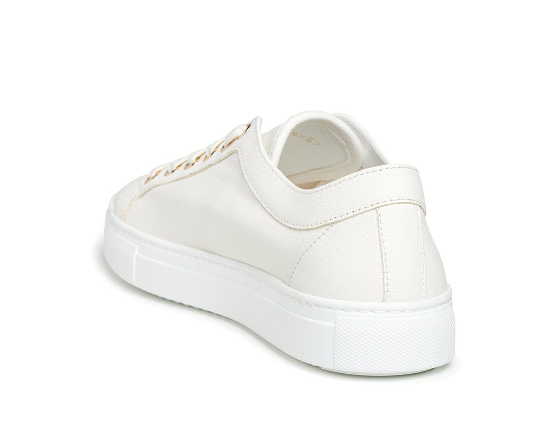 Белые кожаные кеды - Image 3 of 5