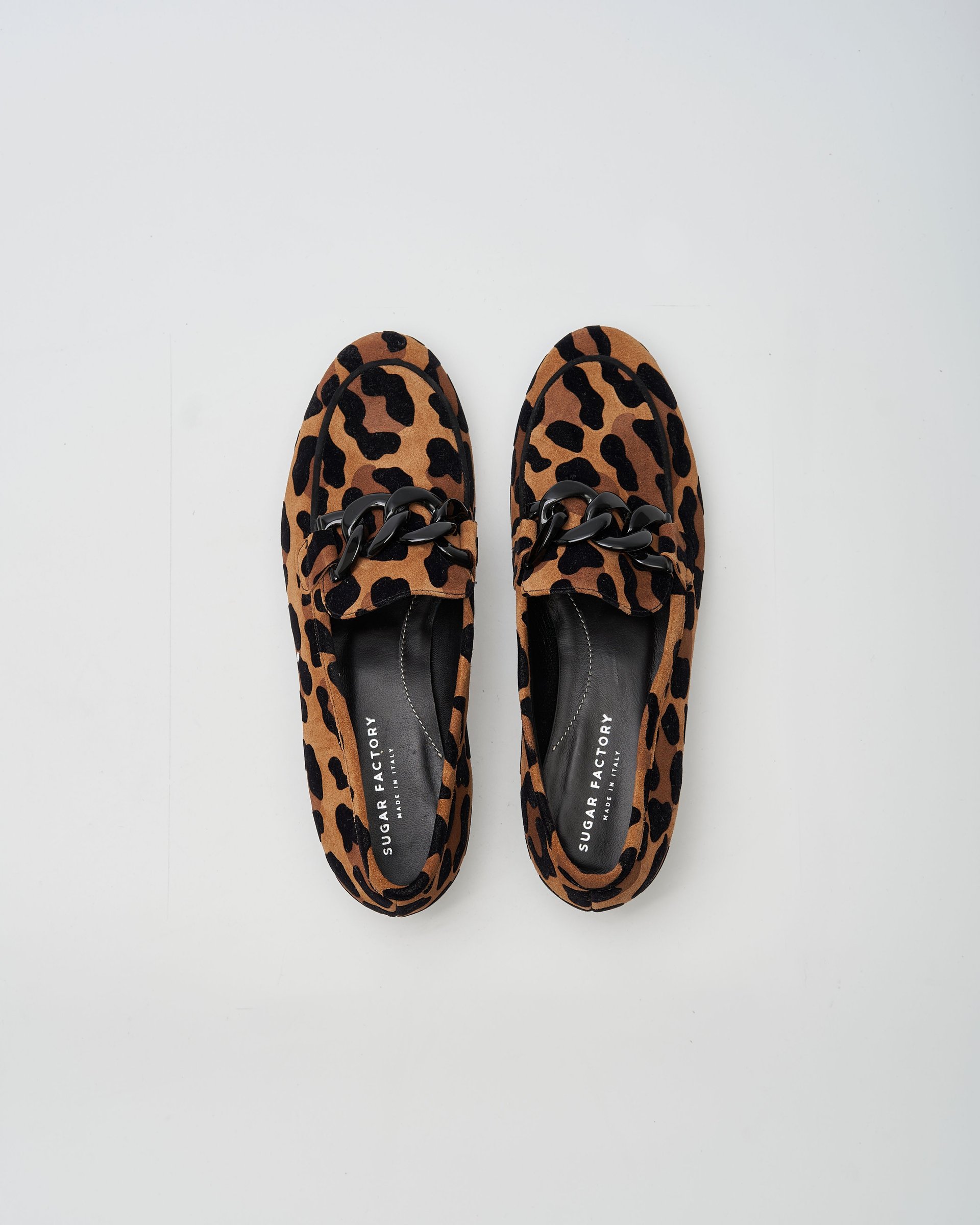 Леопардовые замшевые лоферы - Image 5 of 7