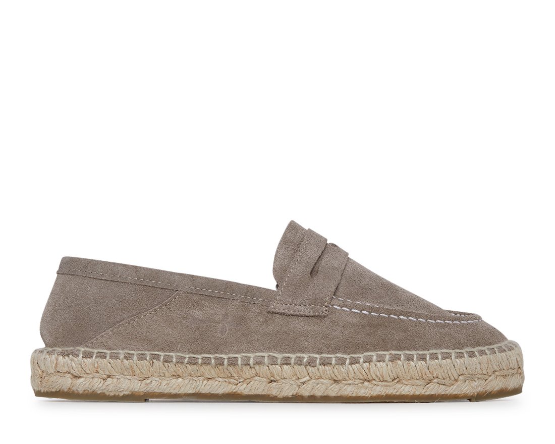 Бежевые замшевые эспадрильи - Main image