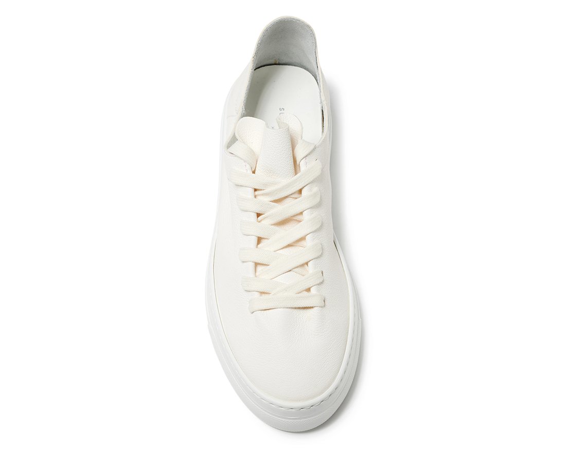 Белые кожаные кеды - Image 4 of 5