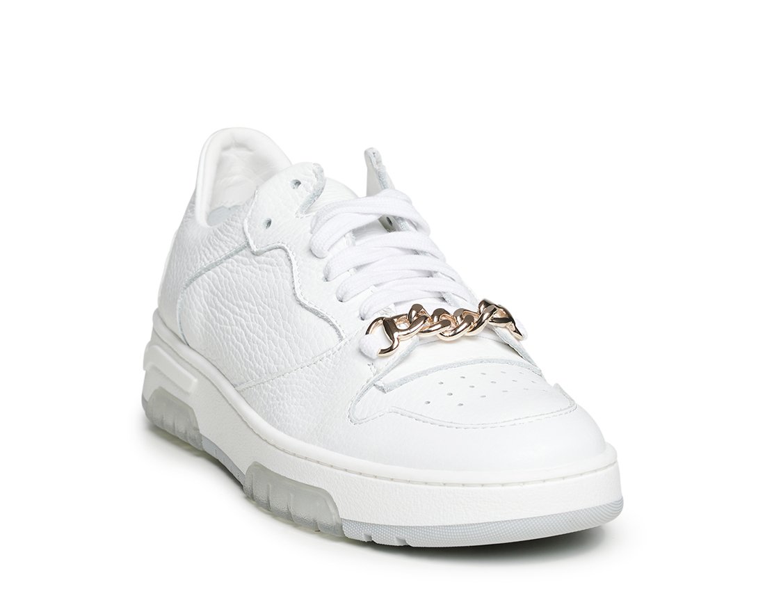 Белые кожаные кеды - Image 2 of 5