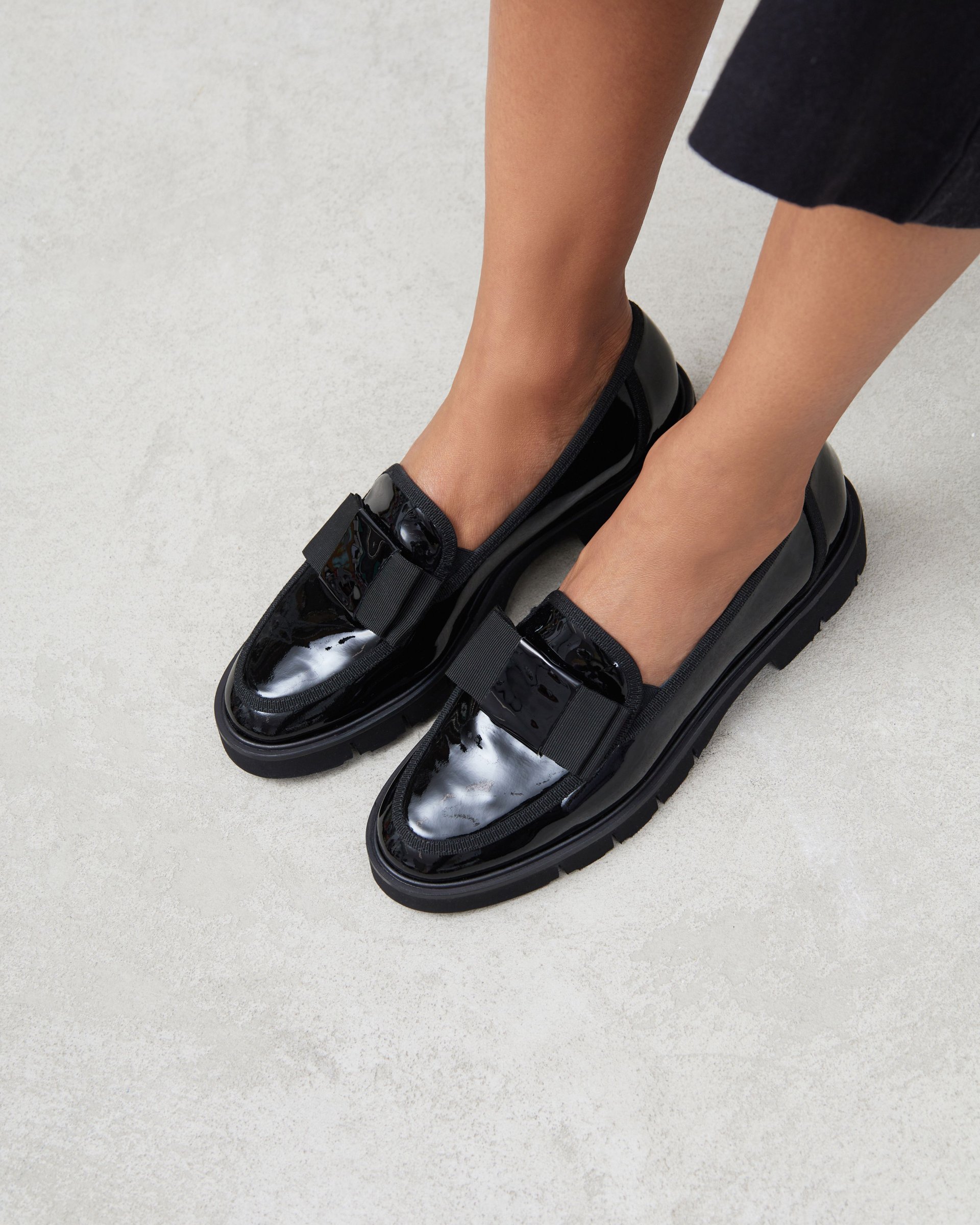 Черные кожаные лоферы - Image 5 of 7