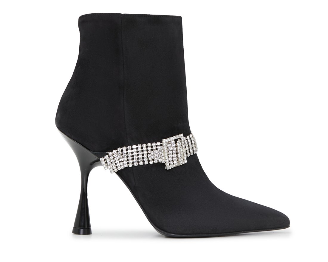 Черные замшевые ботильоны - Main image