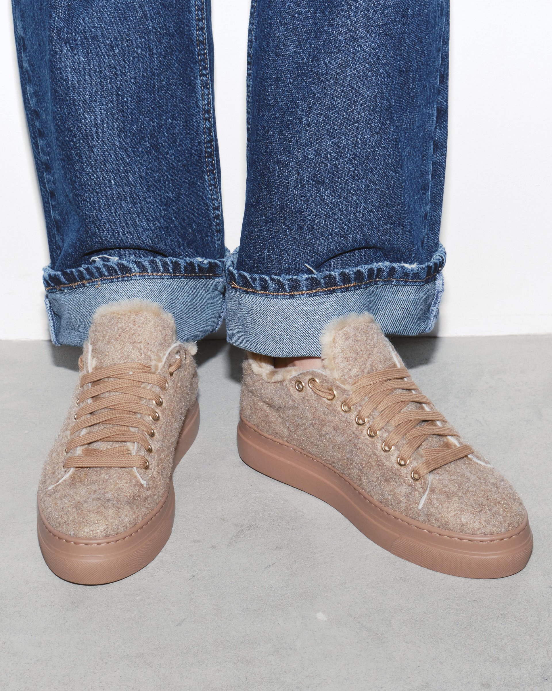 Зимние текстильные кеды - Main image