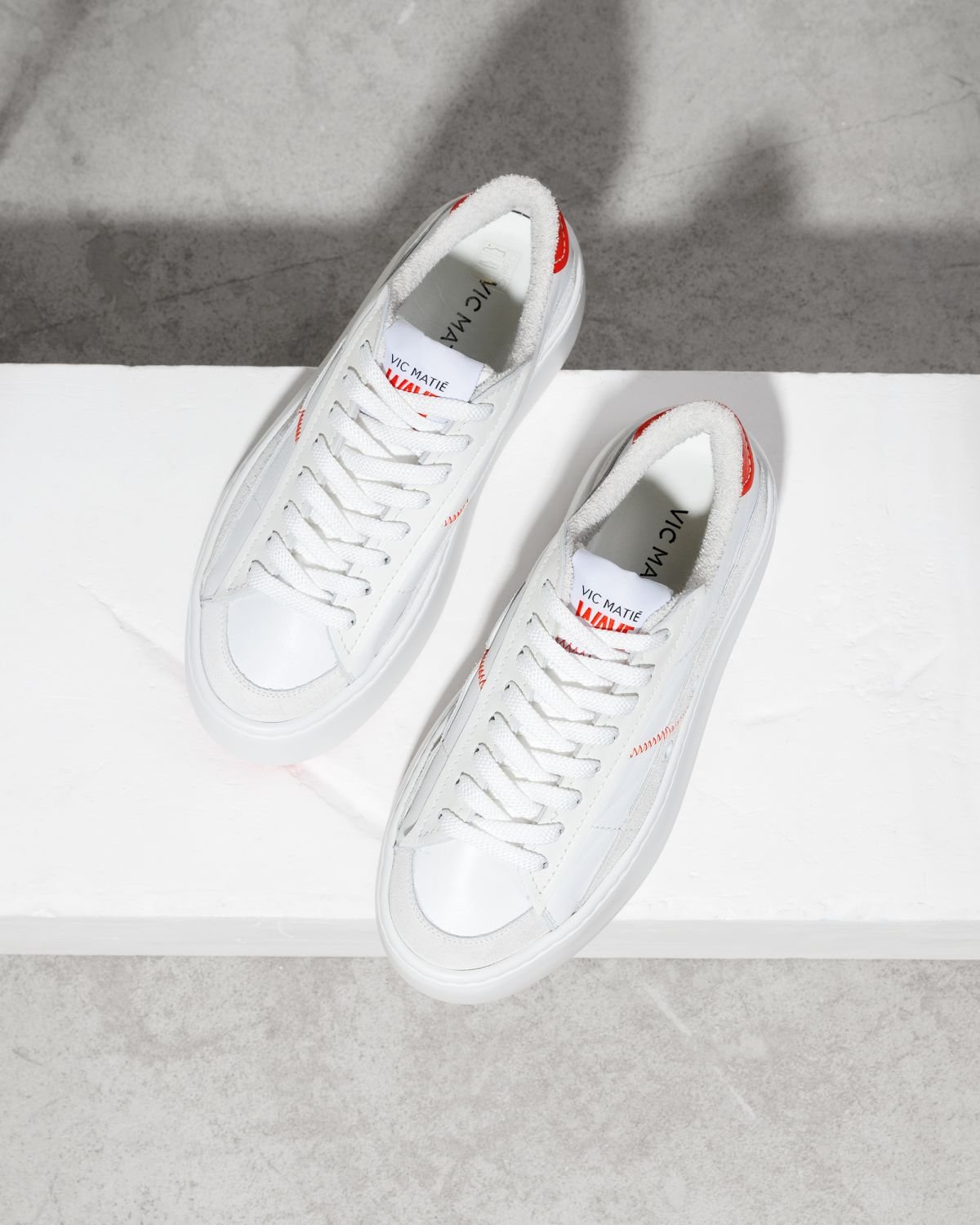 Белые кожаные кеды - Image 2 of 7