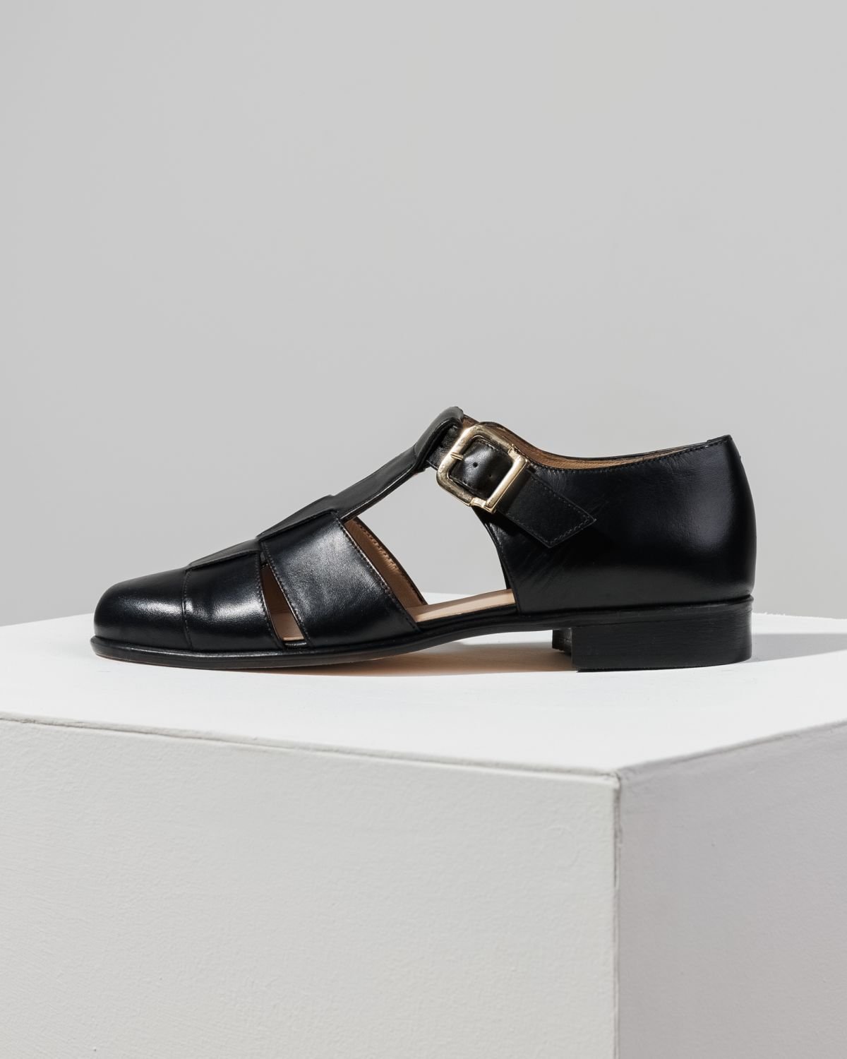 Черные кожаные туфли - Main image