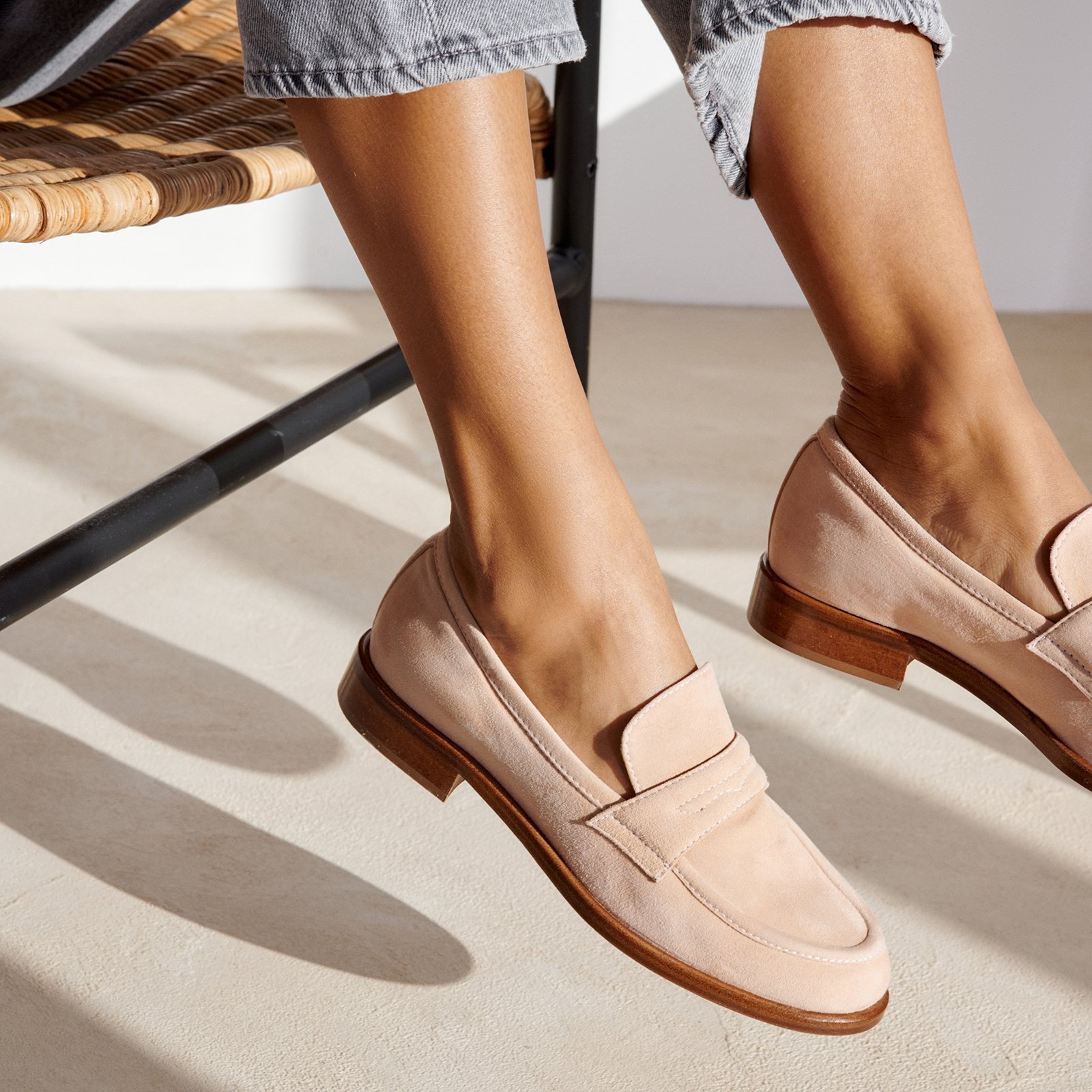 Замшевые лоферы - Image 5 of 5