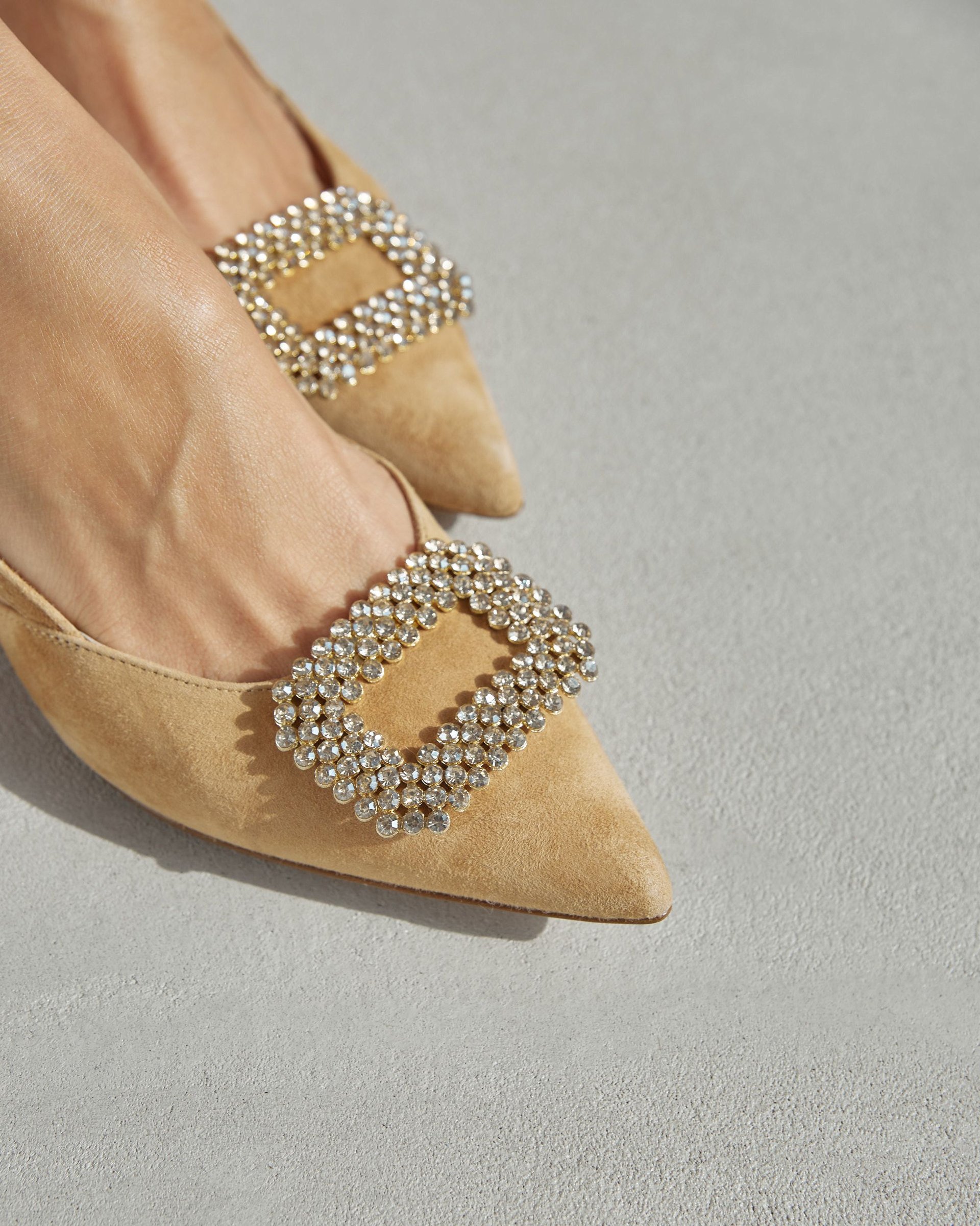 Песочные замшевые туфли - Image 7 of 7