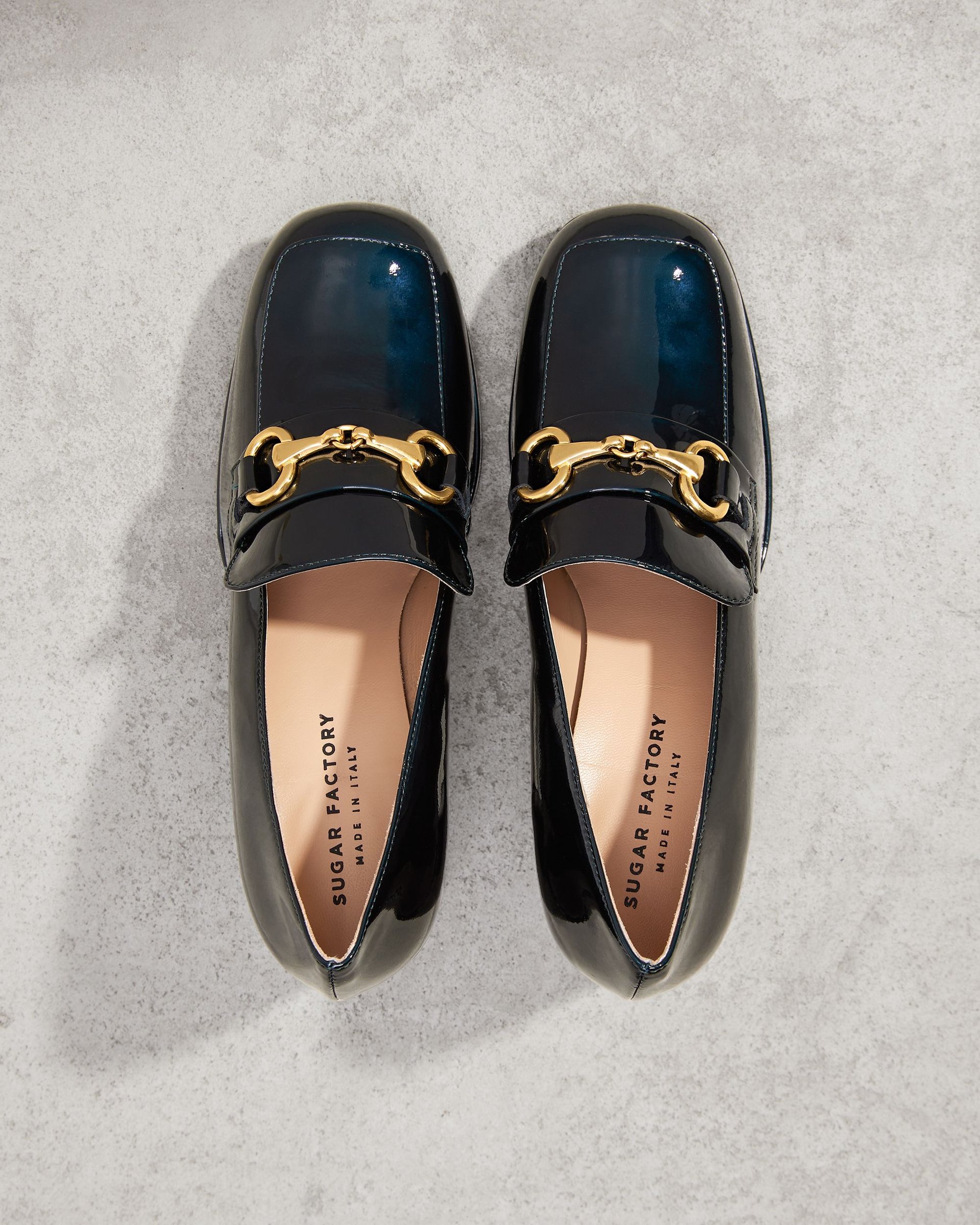 Лазурные кожаные туфли - Image 2 of 4