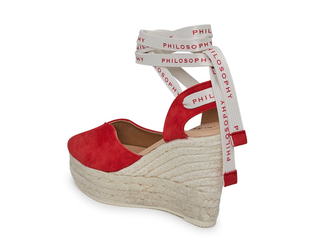 Красные замшевые эспадрильи - Image 3 of 4