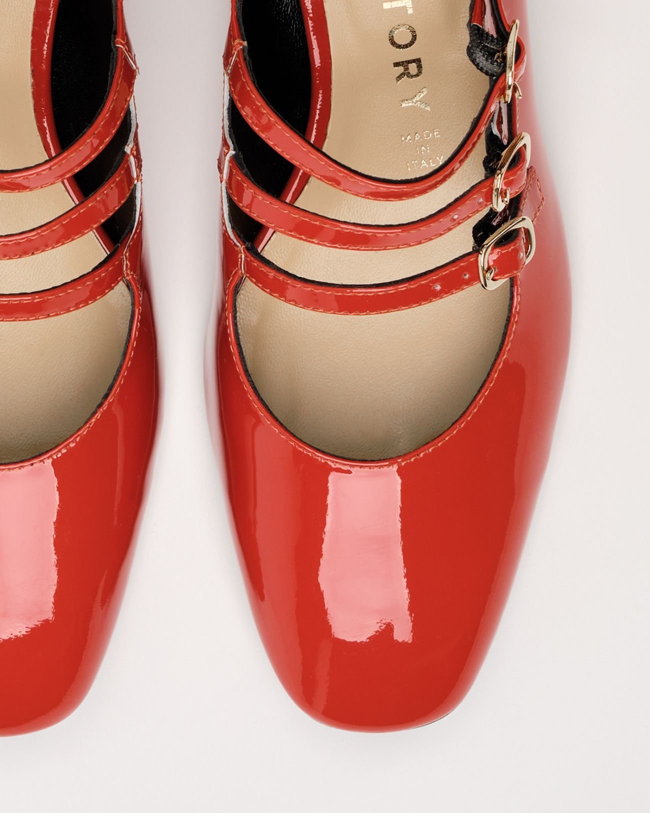 Оранжевые кожаные туфли - Image 5 of 7