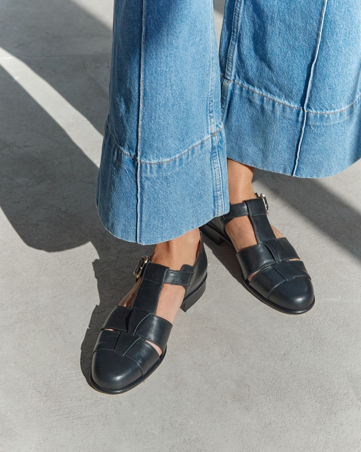 Черные кожаные туфли - Image 5 of 6