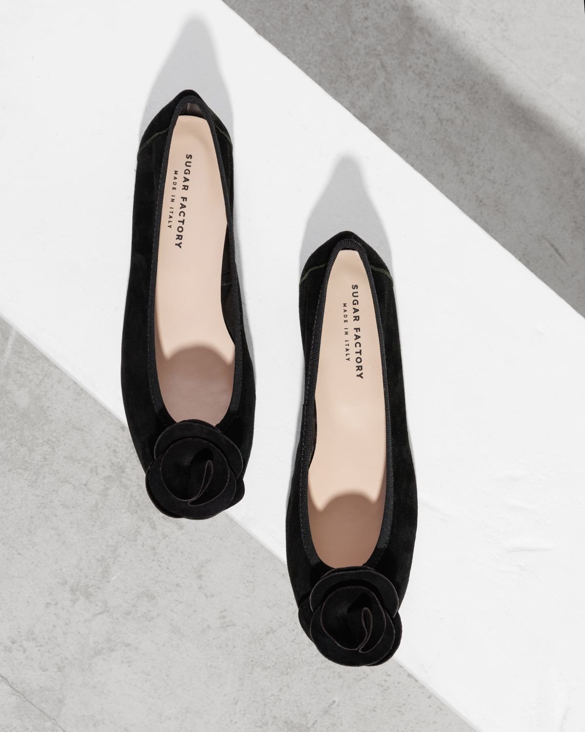 Черные замшевые балетки - Image 2 of 7