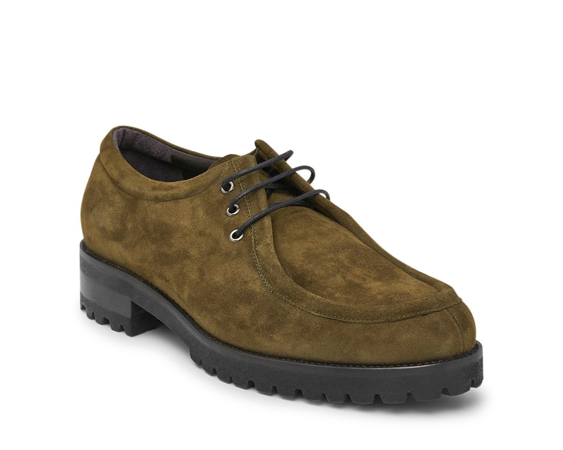 Зелёные замшевые полуботинки - Image 2 of 4