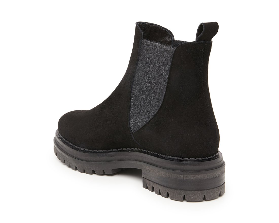 Чёрные замшевые ботинки - Image 3 of 4