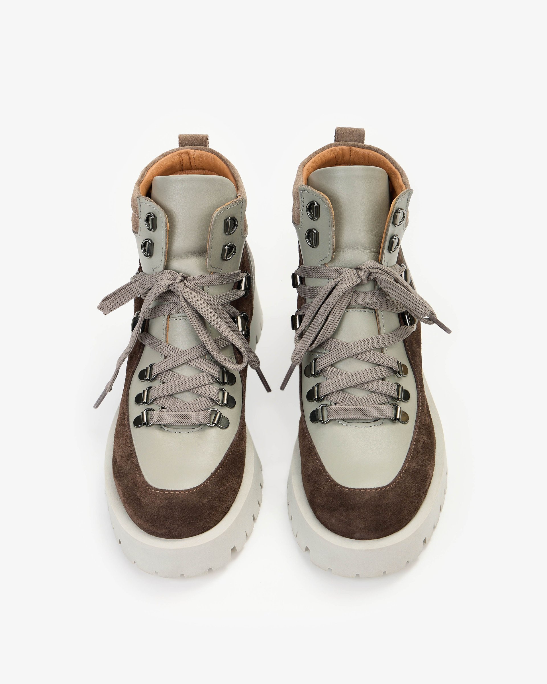 Серые замшевые ботинки - Image 2 of 5