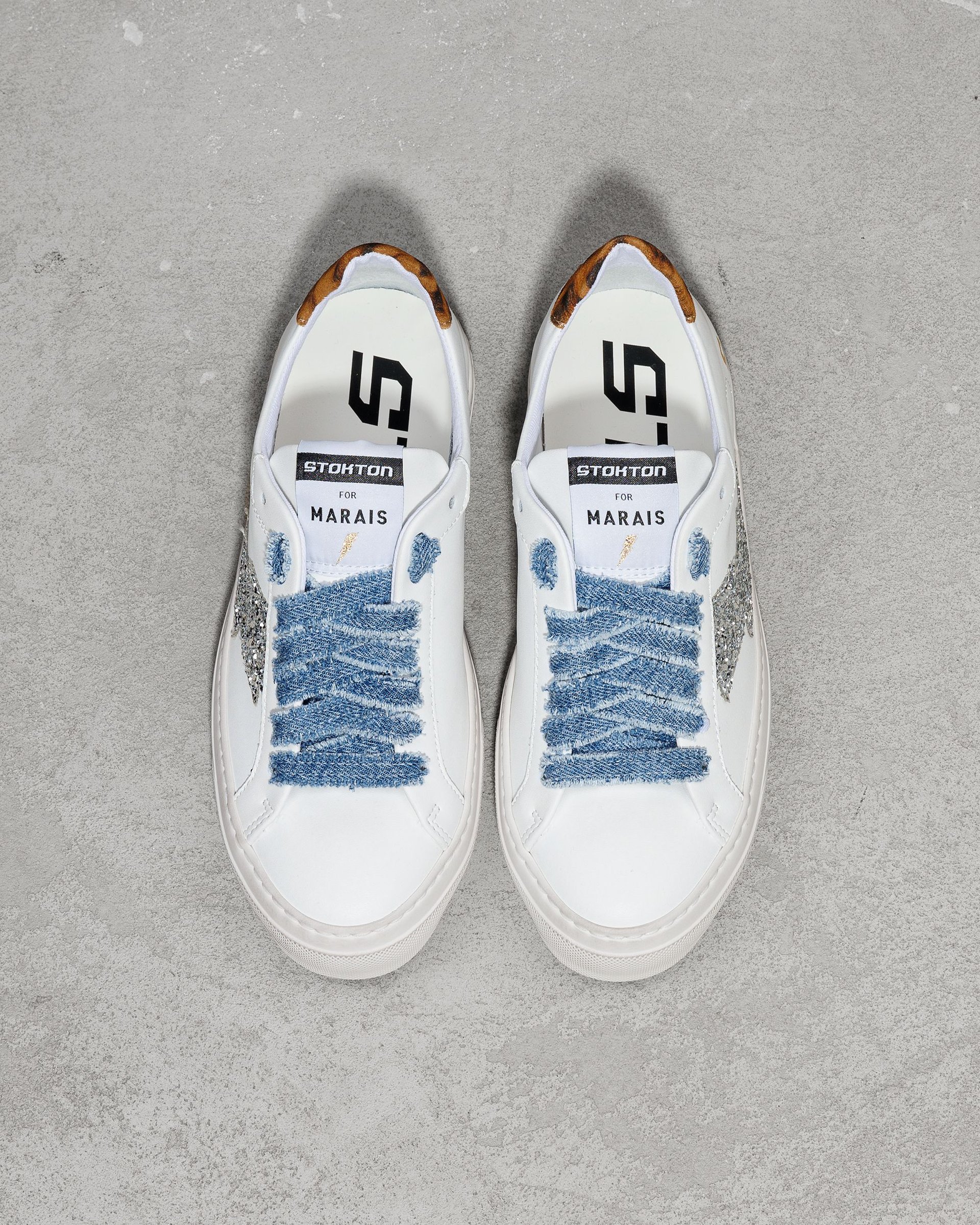 Белые кожаные кеды - Image 2 of 7