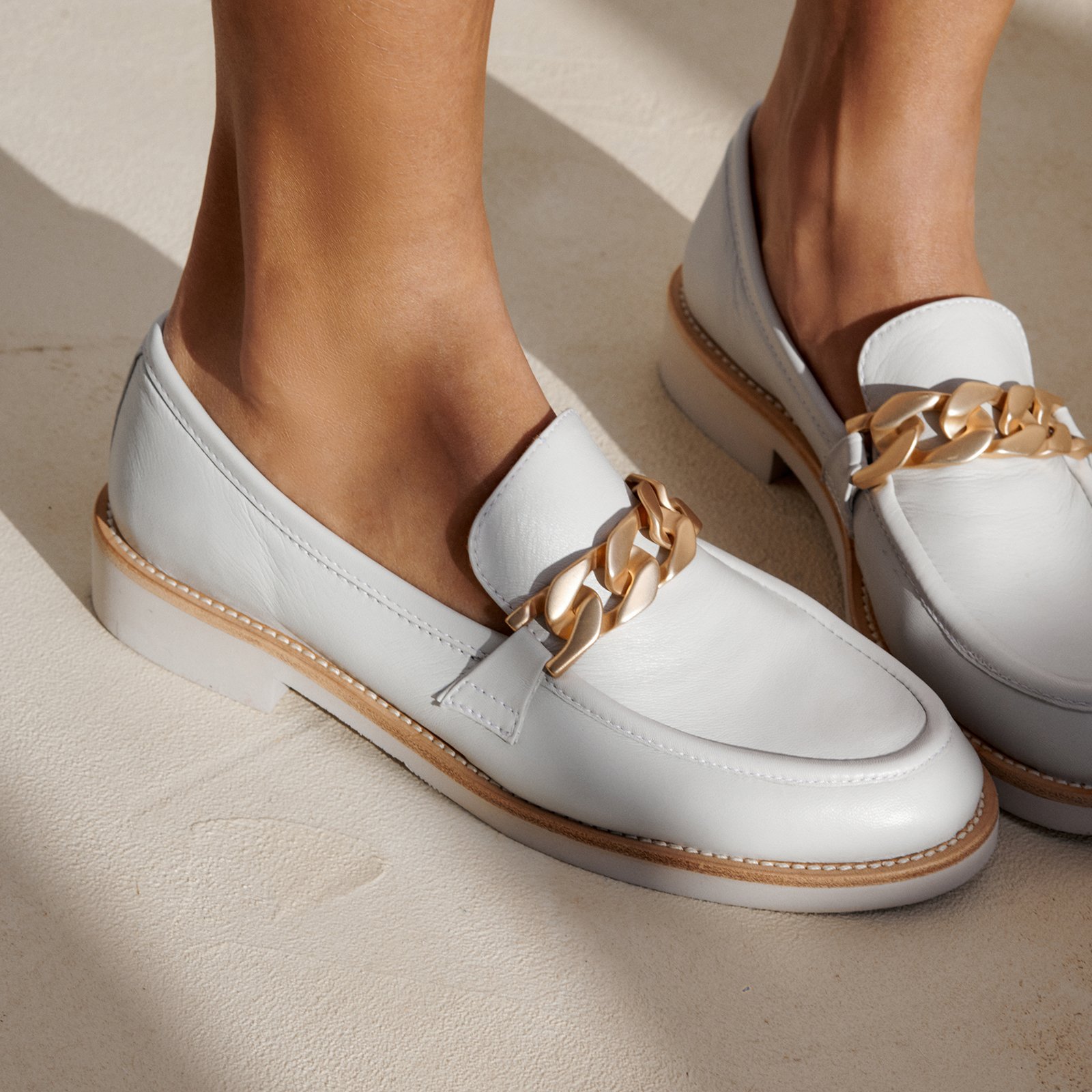 Серые кожаные лоферы - Image 5 of 5