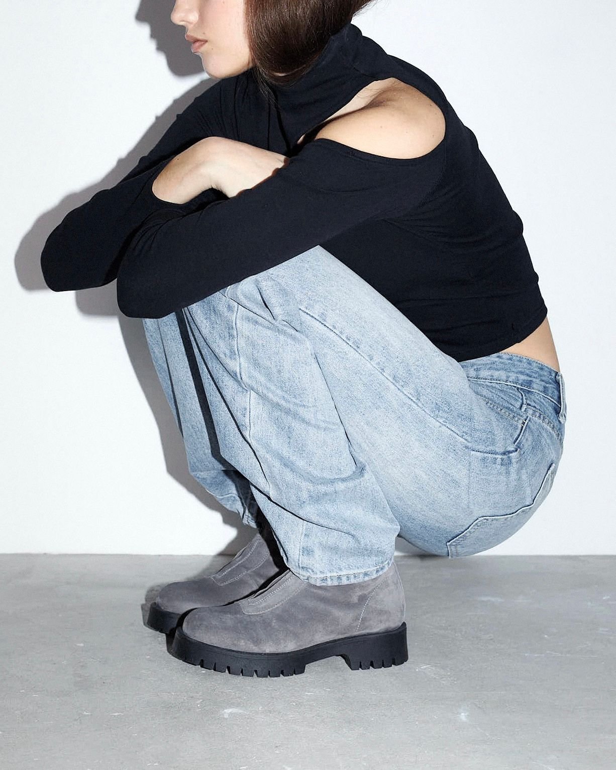 Зимние замшевые ботинки - Main image