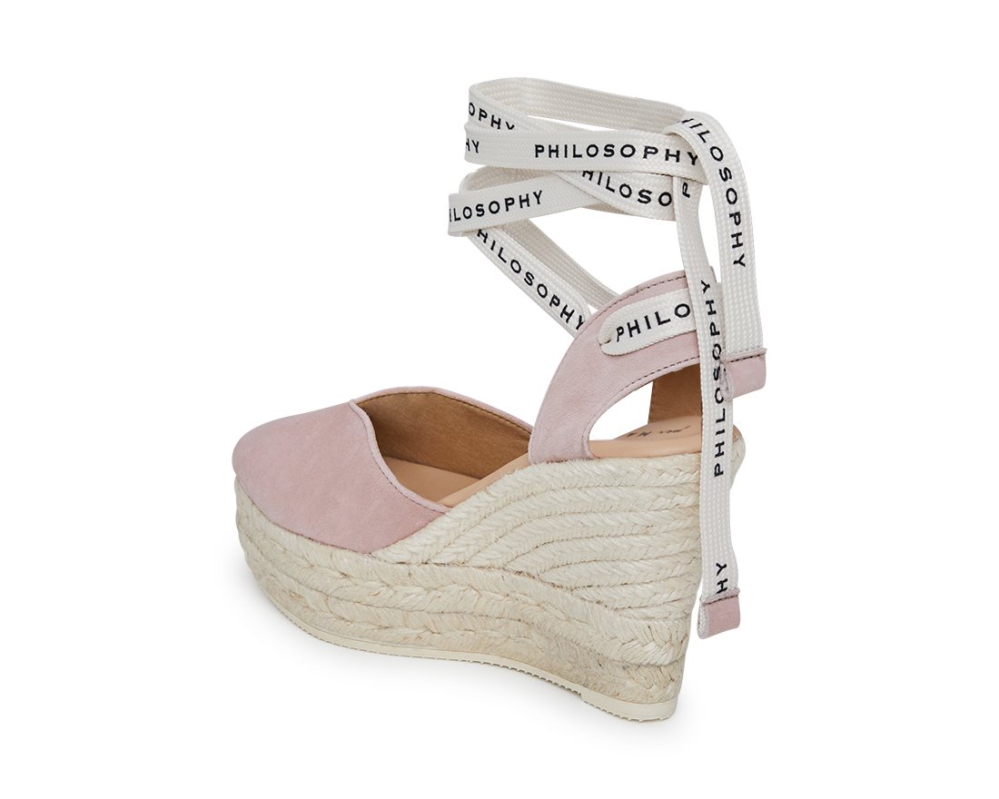 Розовые замшевые эспадрильи - Image 3 of 4