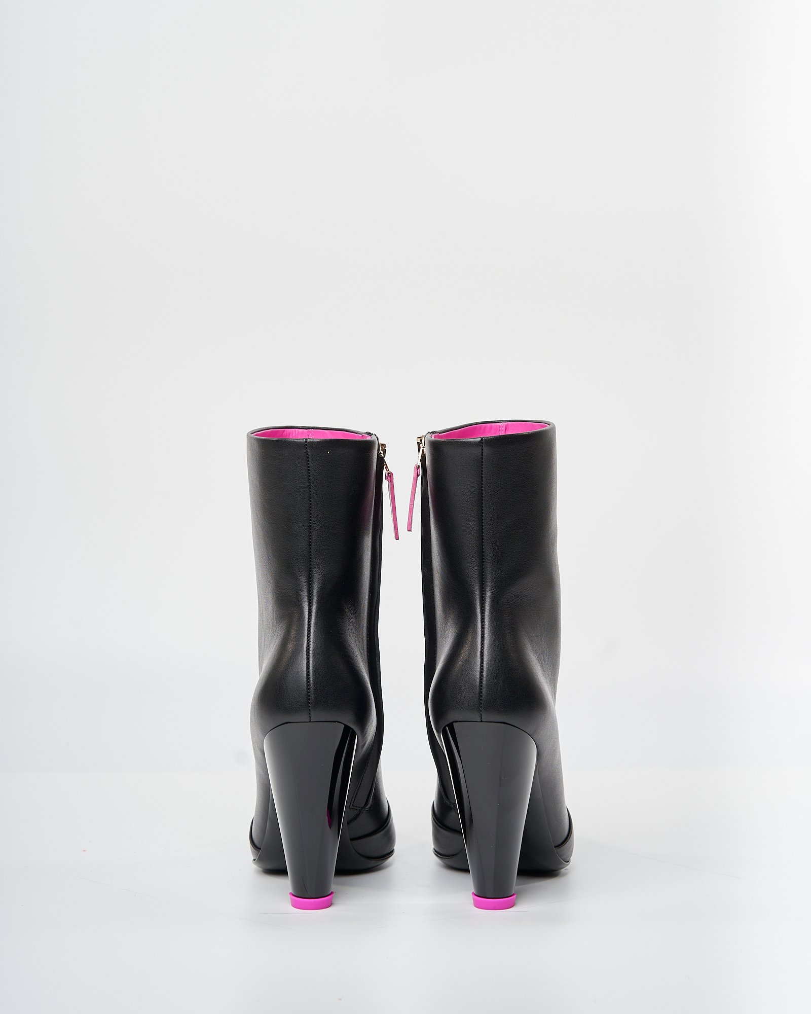 Черные кожаные ботильоны - Image 5 of 6