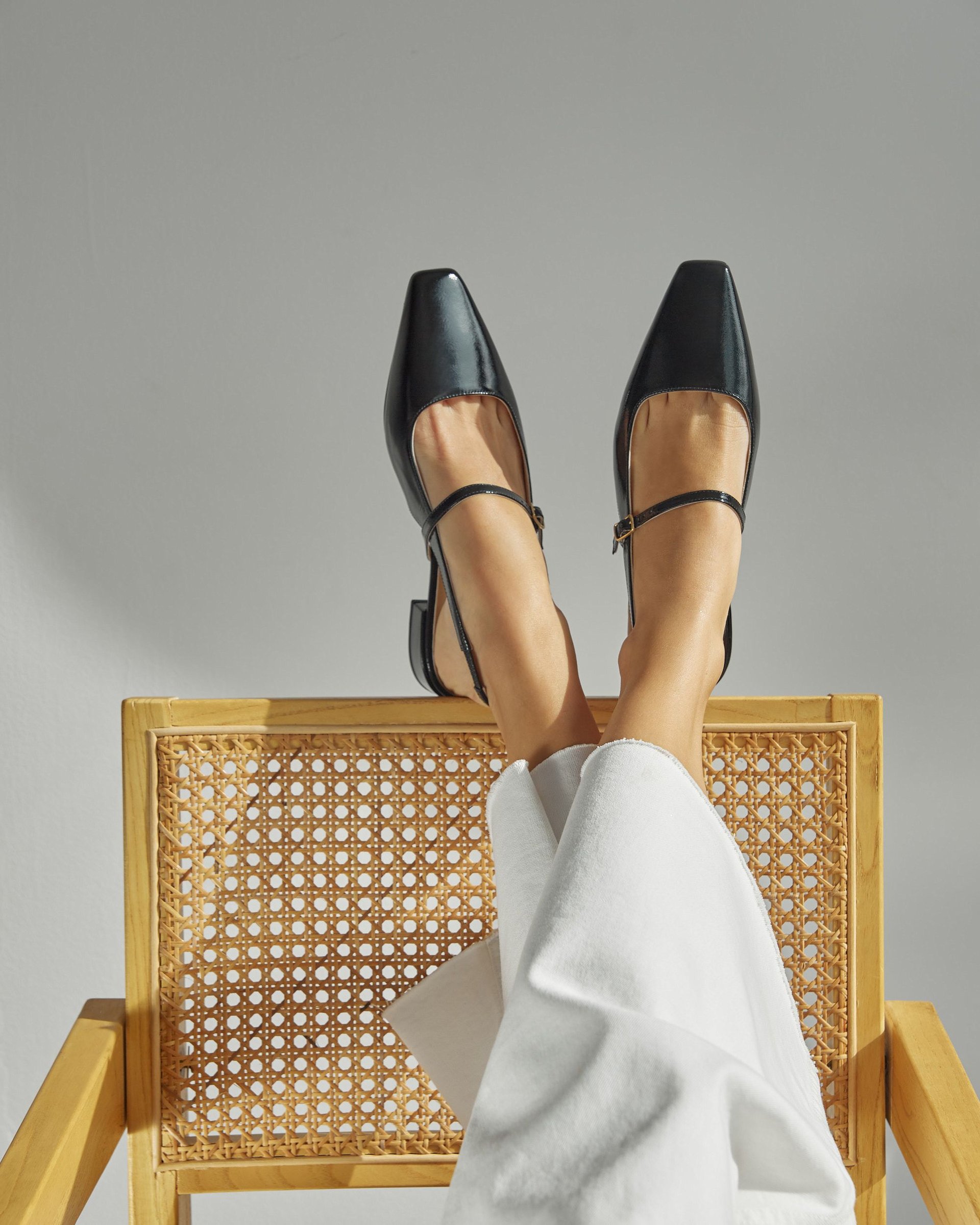 Черные кожаные туфли - Image 5 of 6