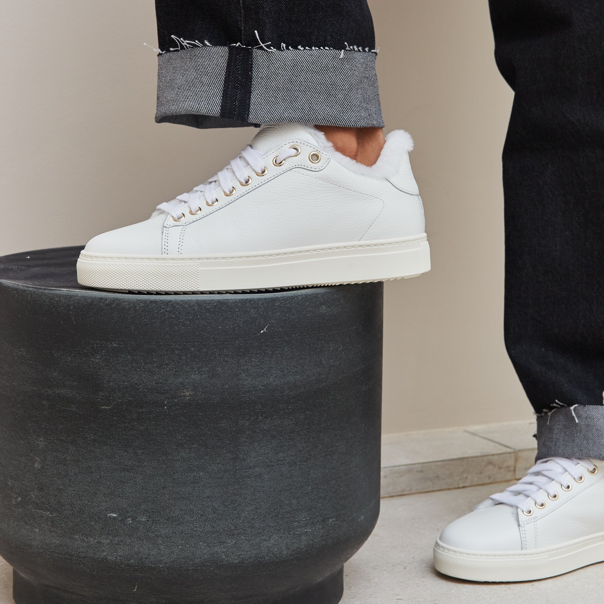 Зимние кожаные кеды - Image 5 of 5