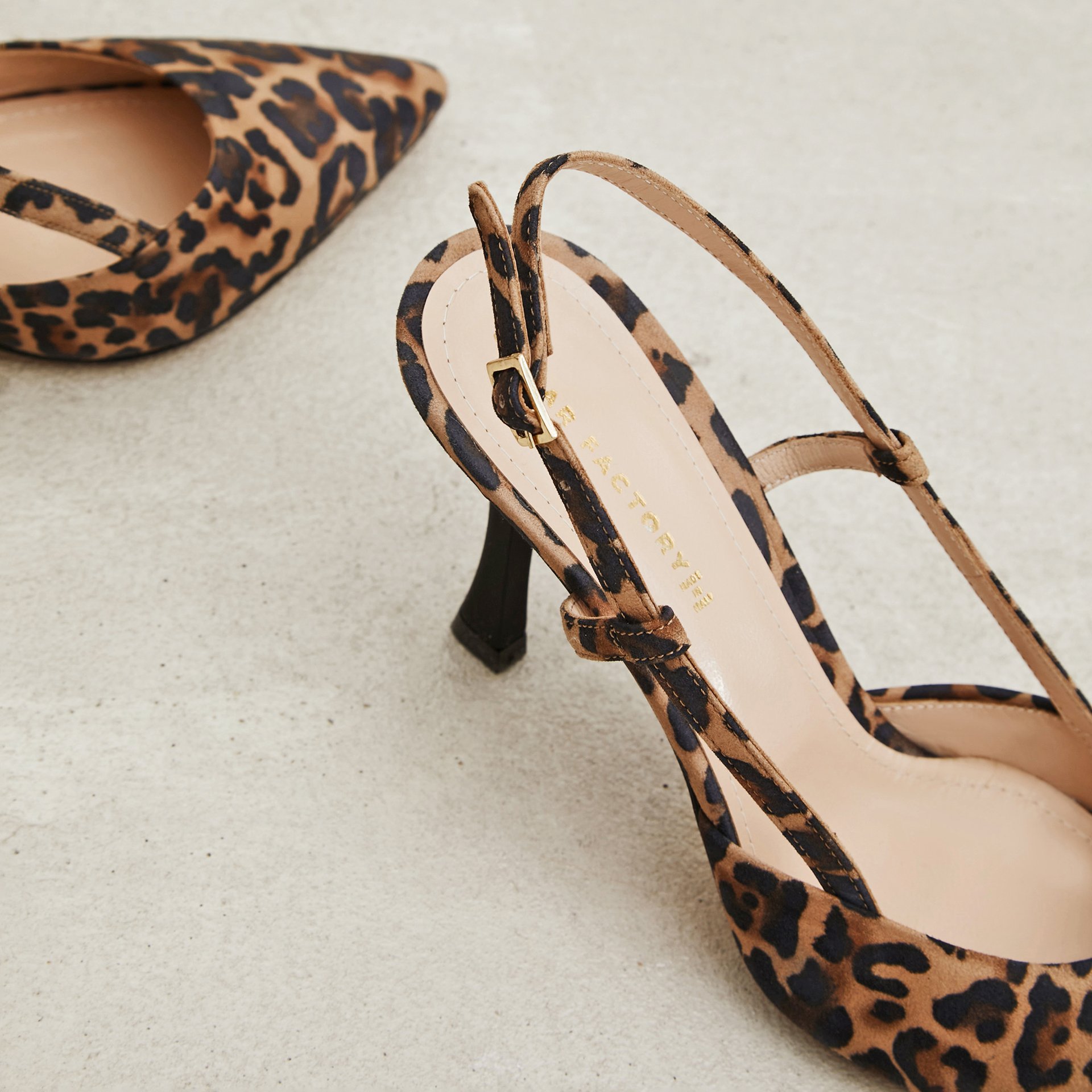 Леопардовые замшевые туфли - Image 3 of 5