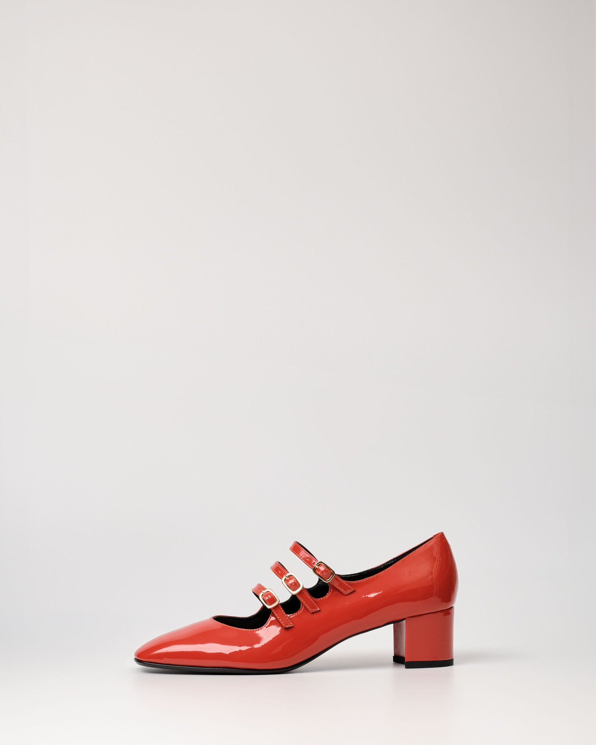 Оранжевые кожаные туфли - Image 3 of 7