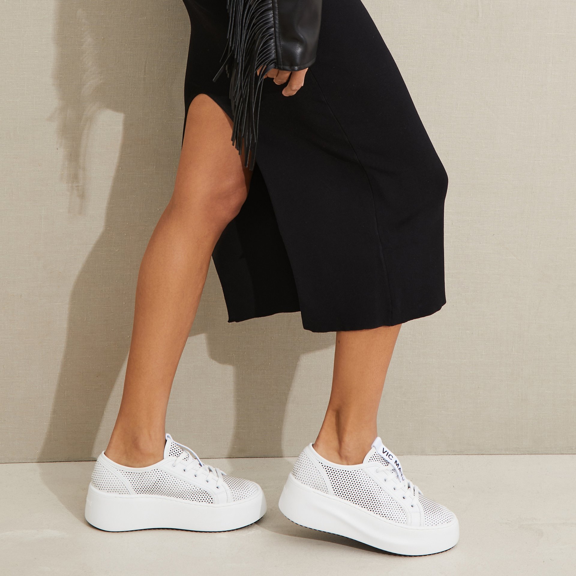 Белые кожаные кеды - Image 5 of 5