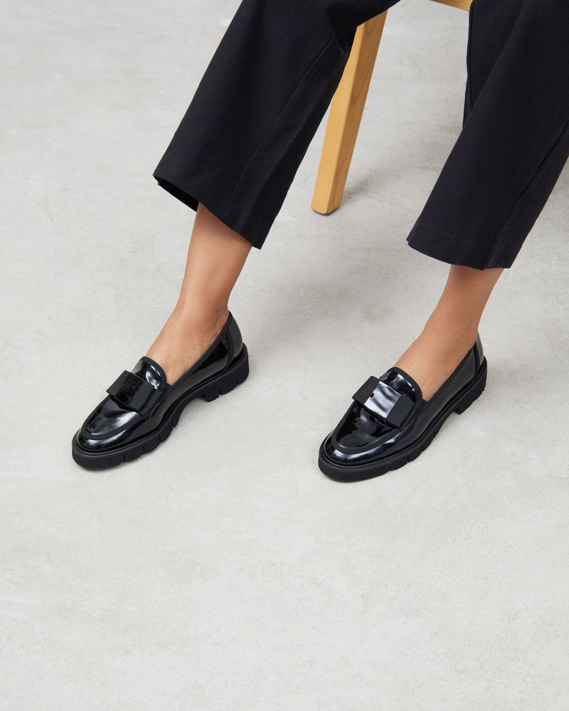 Черные кожаные лоферы - Image 7 of 7