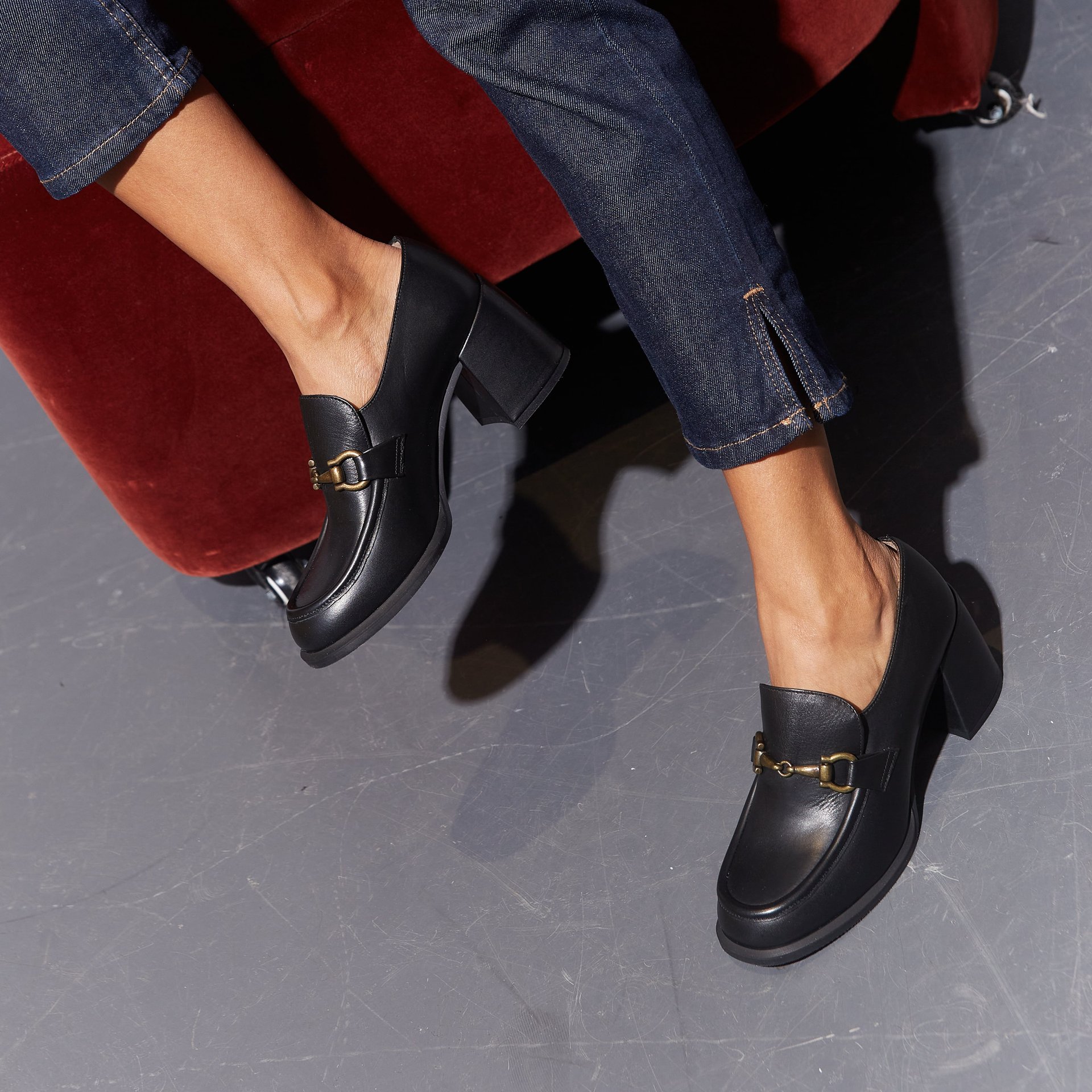 Черные кожаные туфли - Image 5 of 5