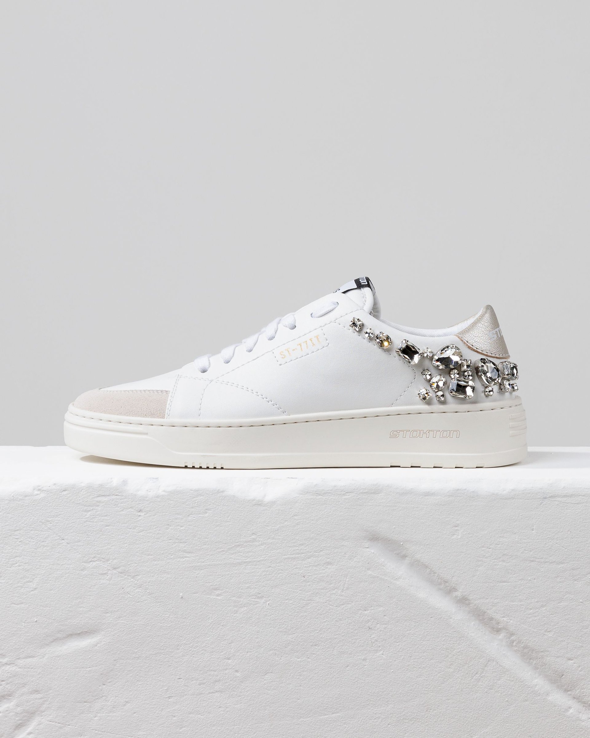 Белые кожаные кеды - Main image