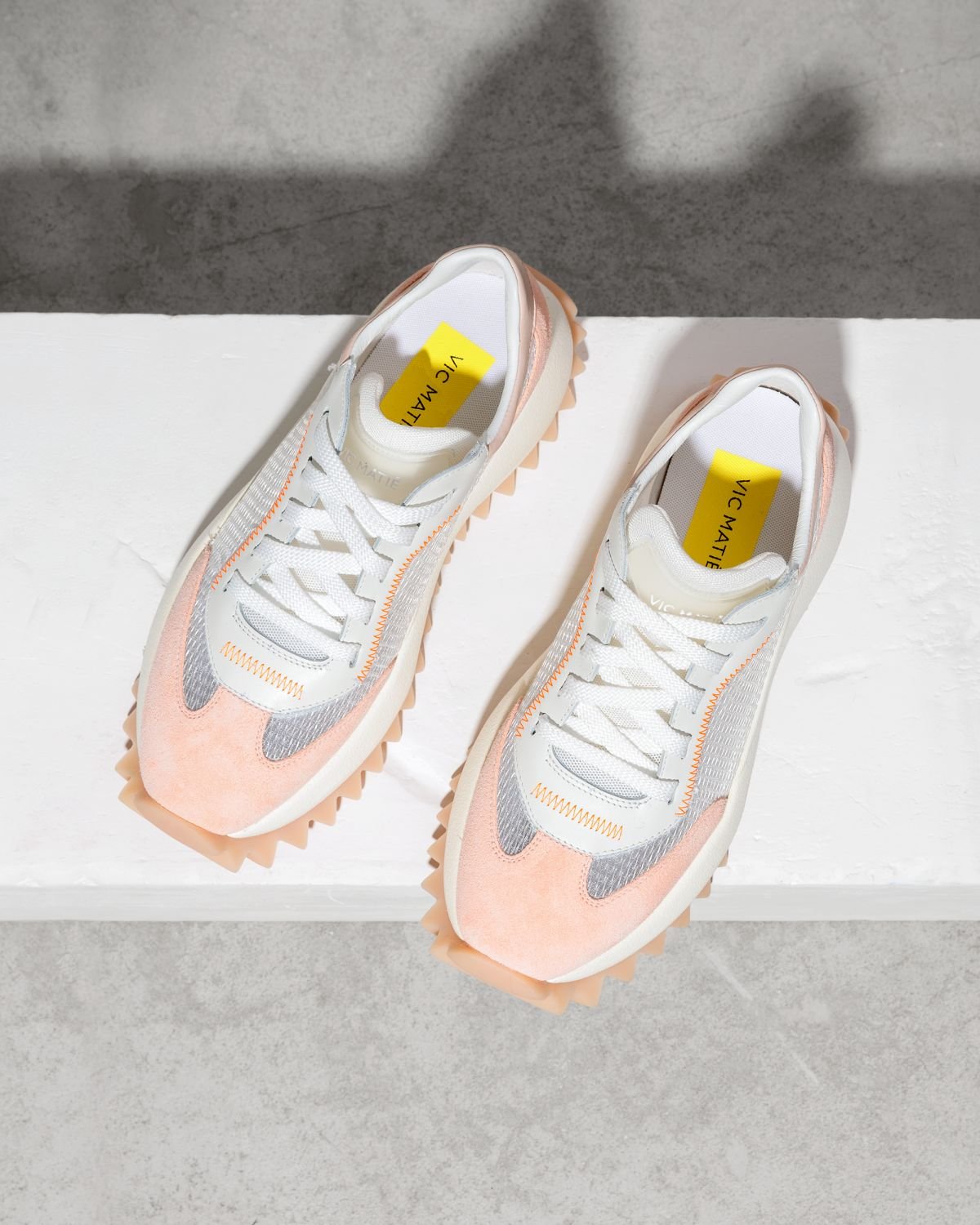 Светло-розовые текстильные кеды - Image 2 of 4