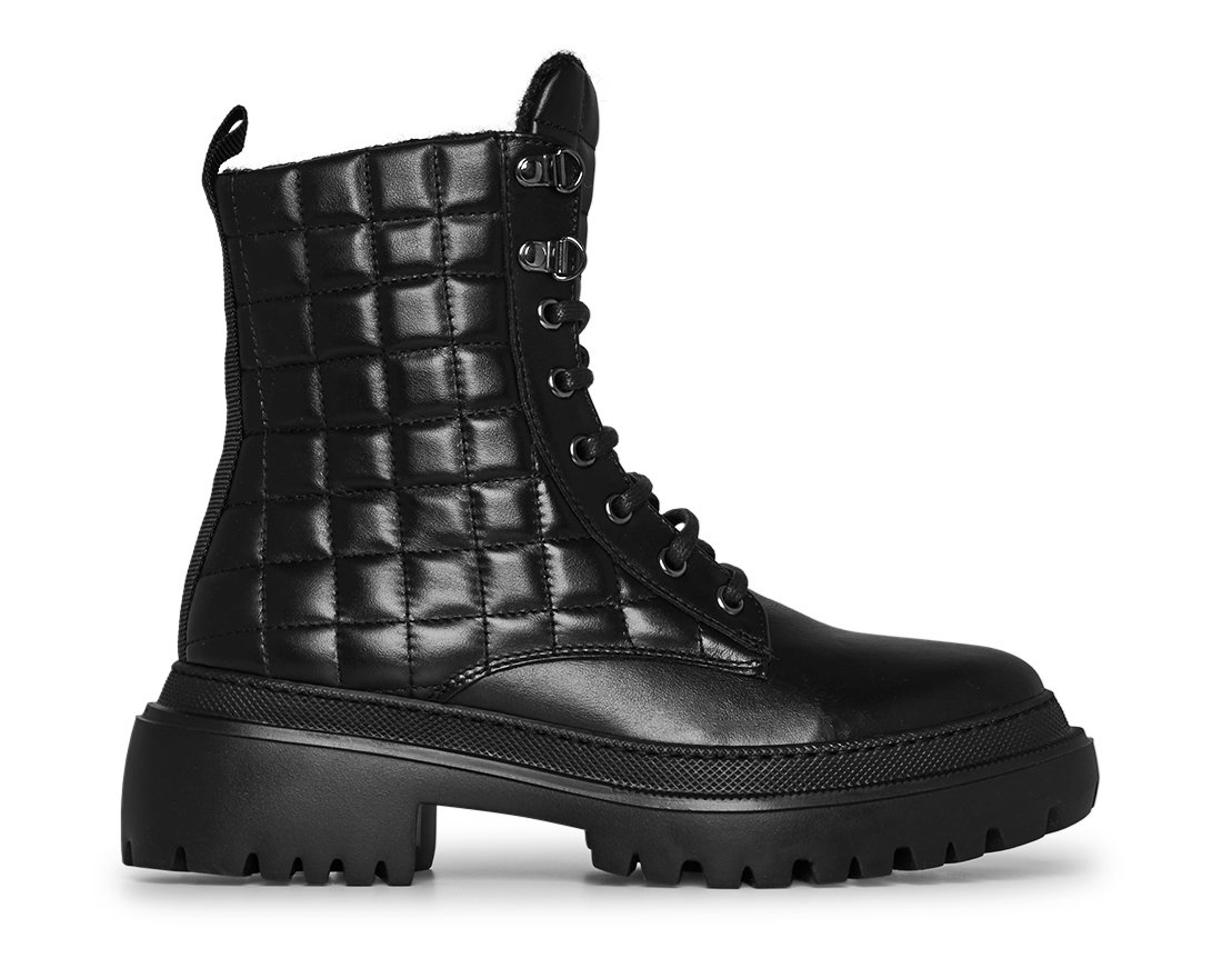 Утеплённые кожаные ботинки - Main image